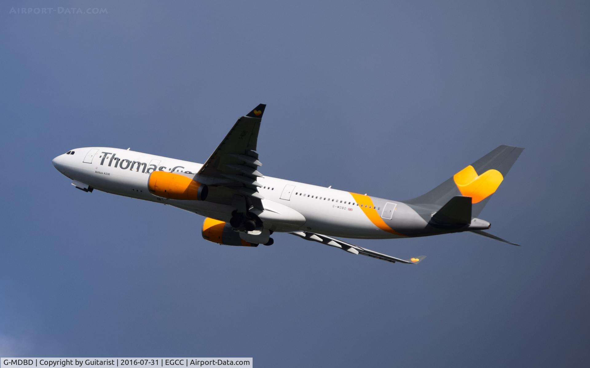 G-MDBD, 1999 Airbus A330-243 C/N 266, At Manchester