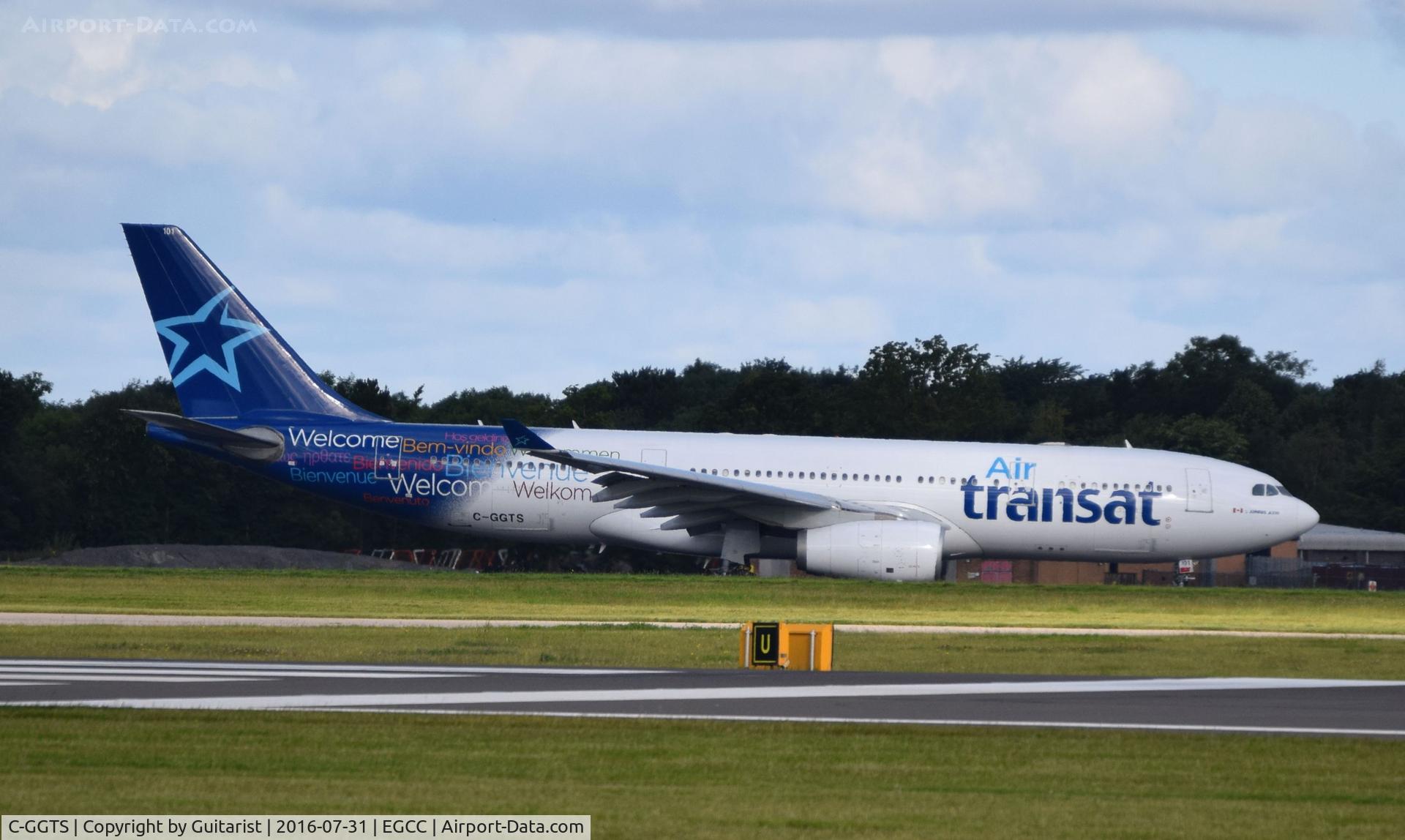 C-GGTS, 1999 Airbus A330-243 C/N 250, At Manchester