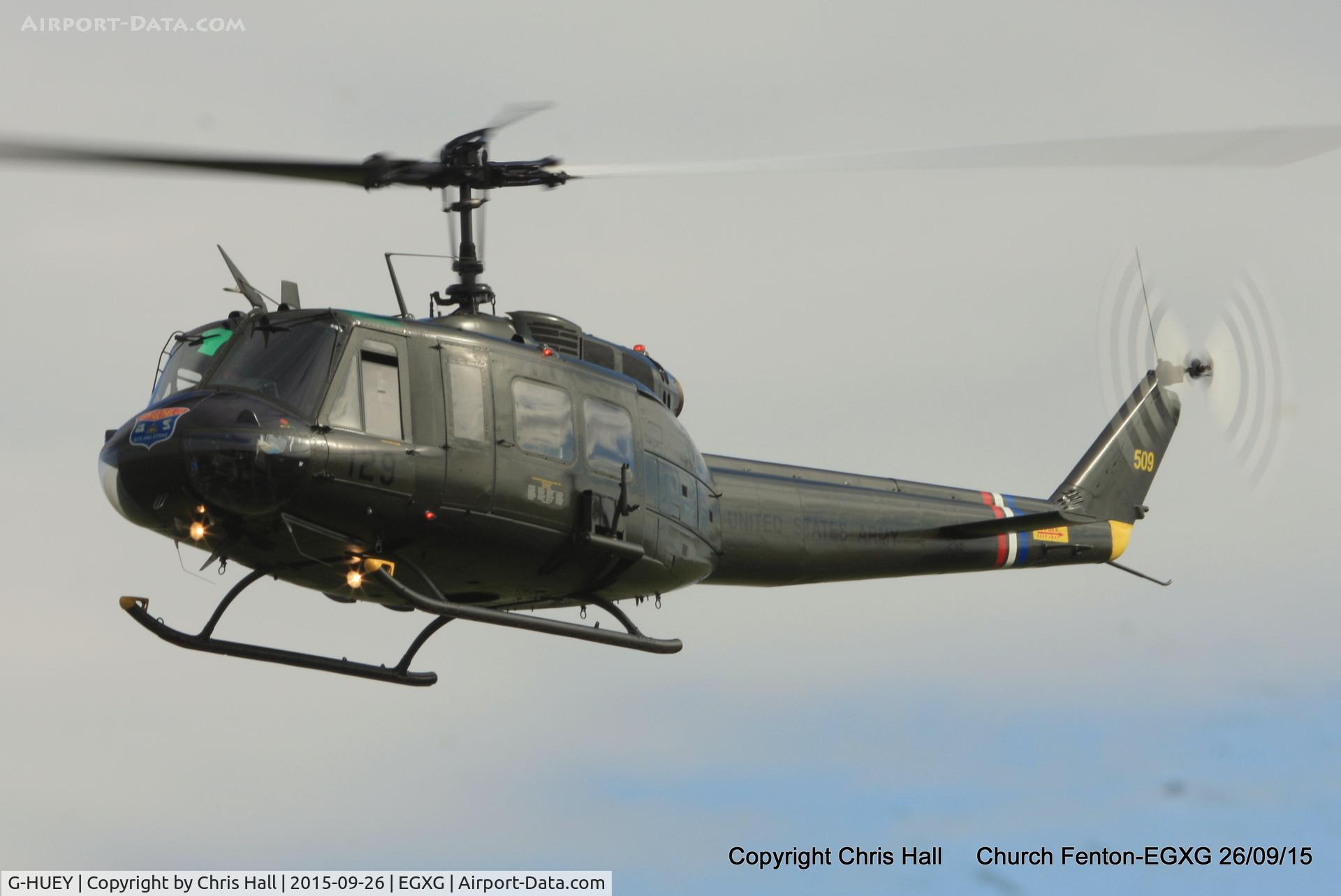 G-HUEY, 1973 Bell UH-1H Iroquois C/N 13560, at the Yorkshire Airshow