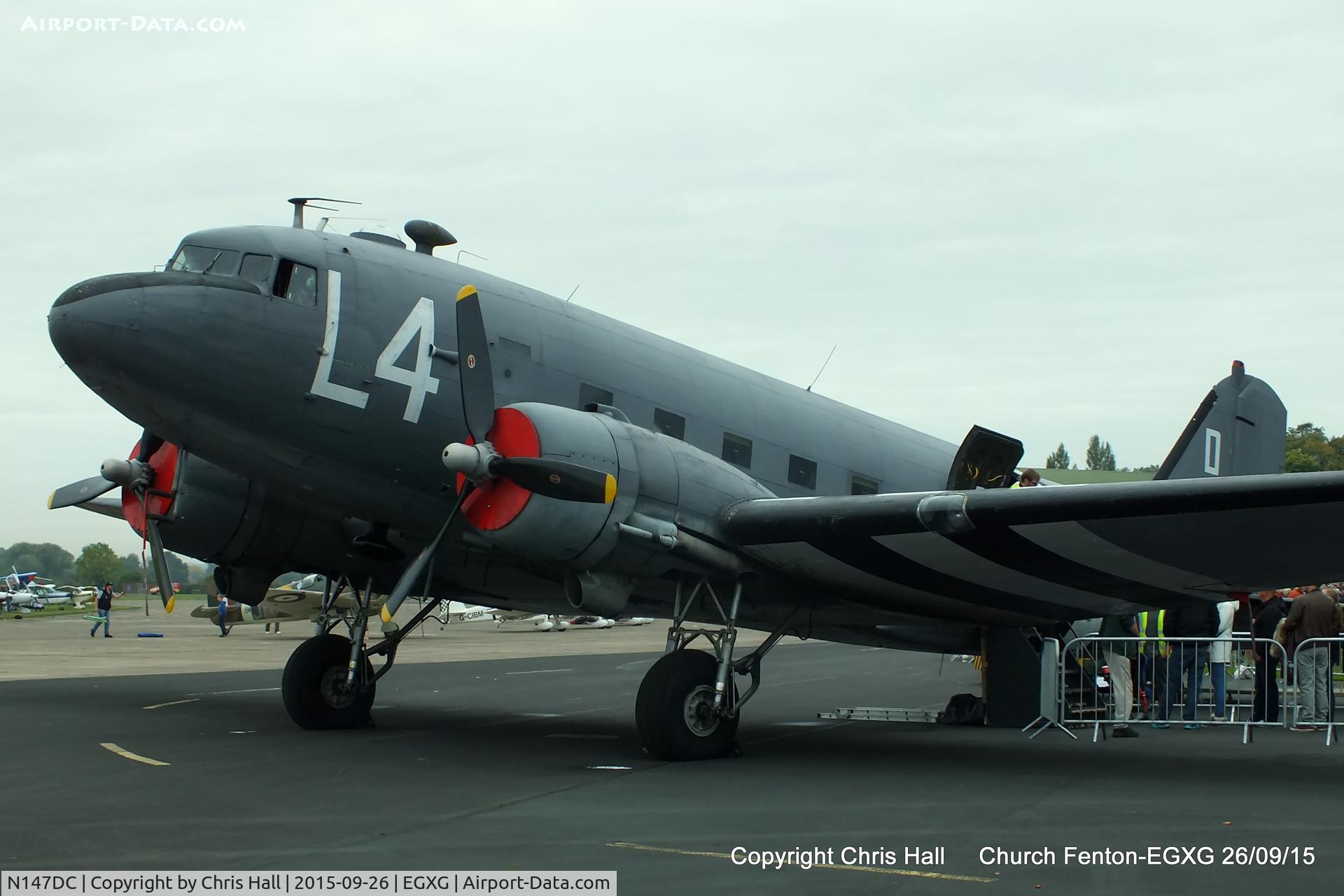 N147DC, 1943 Douglas C-47A-75-DL Skytrain C/N 19347, at the Yorkshire Airshow