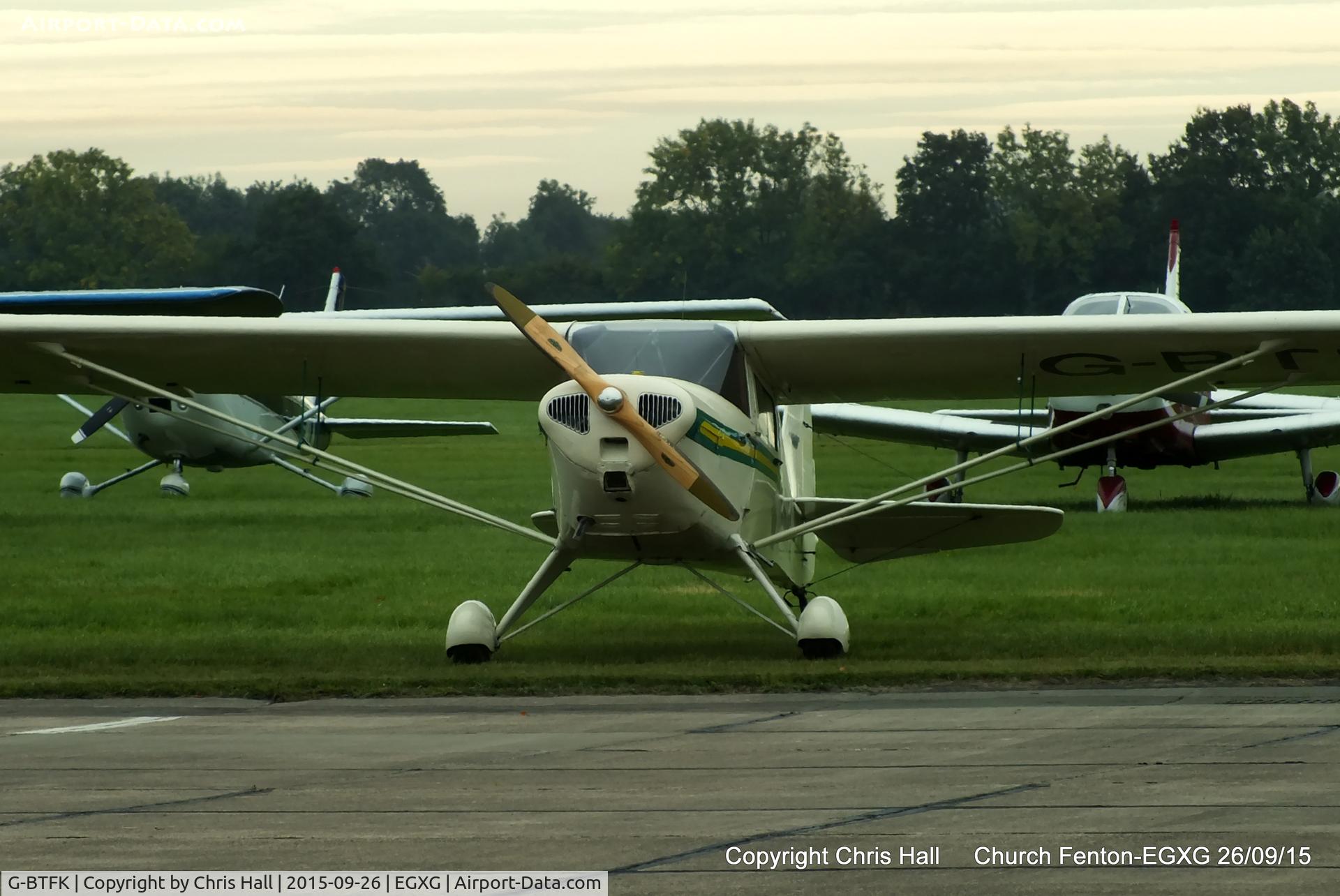 G-BTFK, 1947 Taylorcraft BC-12D Twosome C/N 10540, at the Yorkshire Airshow