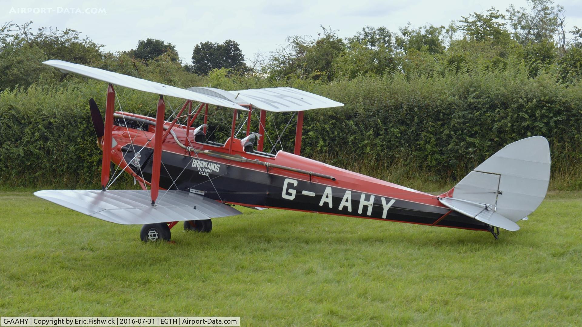 G-AAHY, 1929 De Havilland DH.60M Moth C/N 1362, 1. G-AAHY at 'A Gathering of Moths,' Old Warden Aerodrome, Beds.