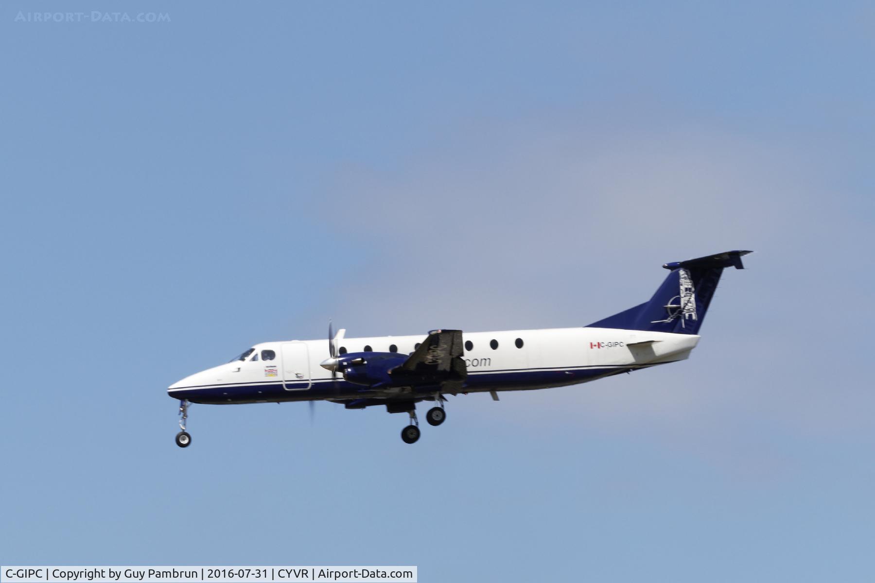 C-GIPC, 1990 Beech 1900C-1 C/N UC-110, Landing