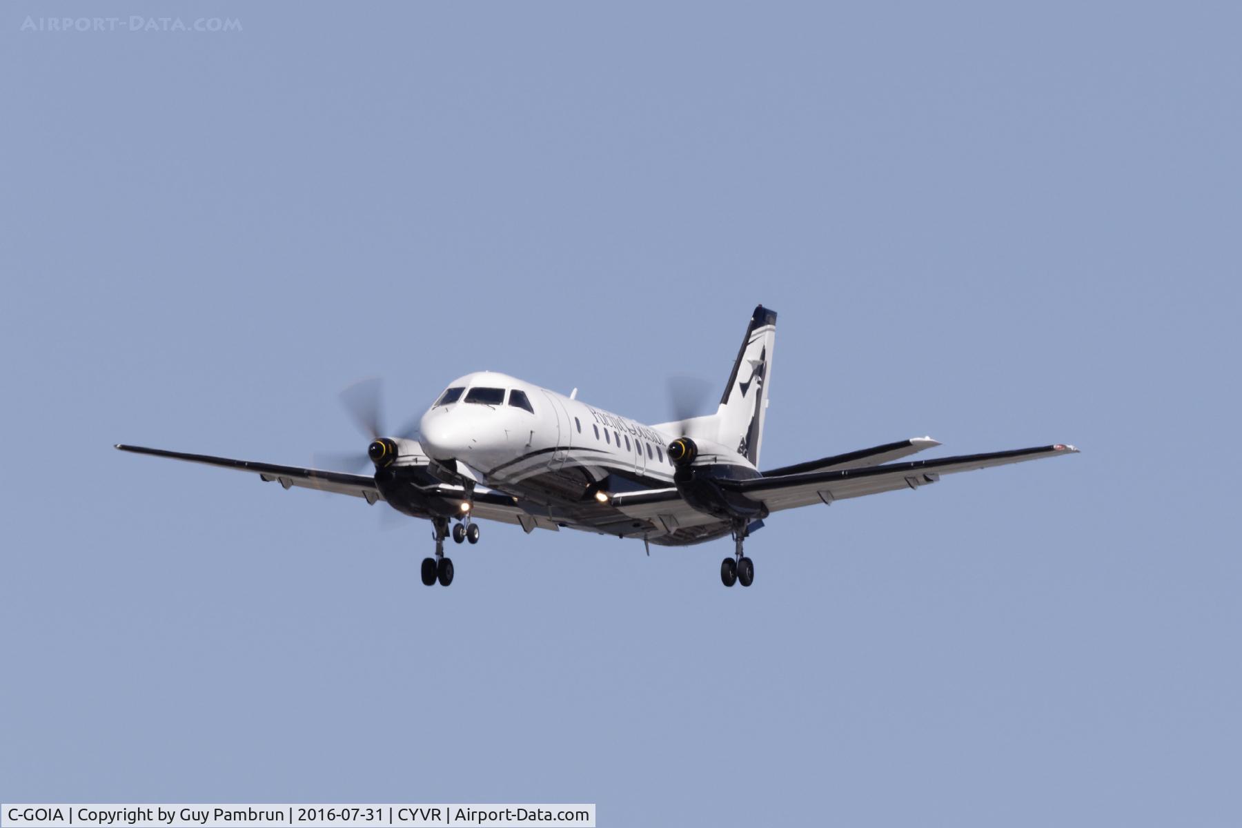 C-GOIA, 1993 Saab 340B C/N 340B-347, Landing