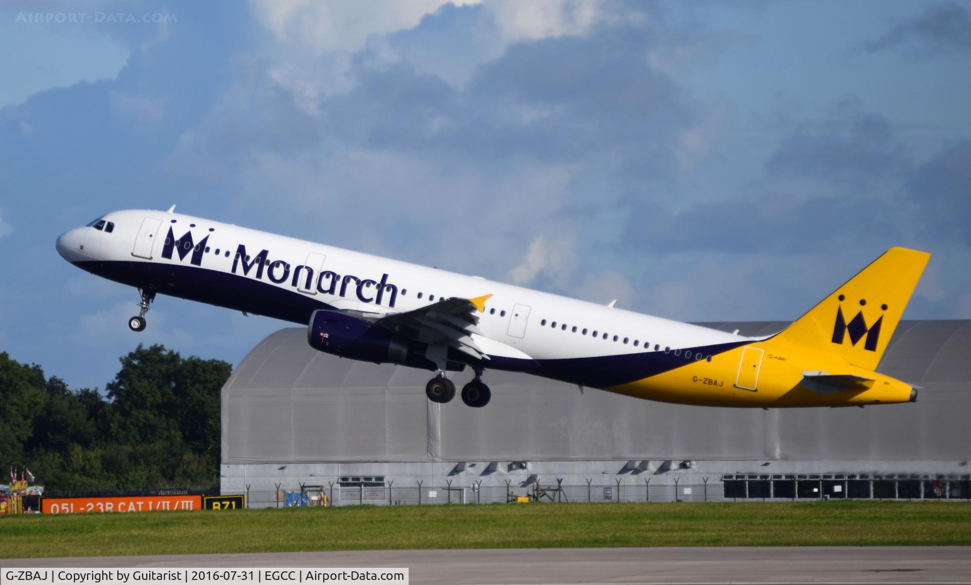 G-ZBAJ, 2005 Airbus A321-231 C/N 2610, At Manchester