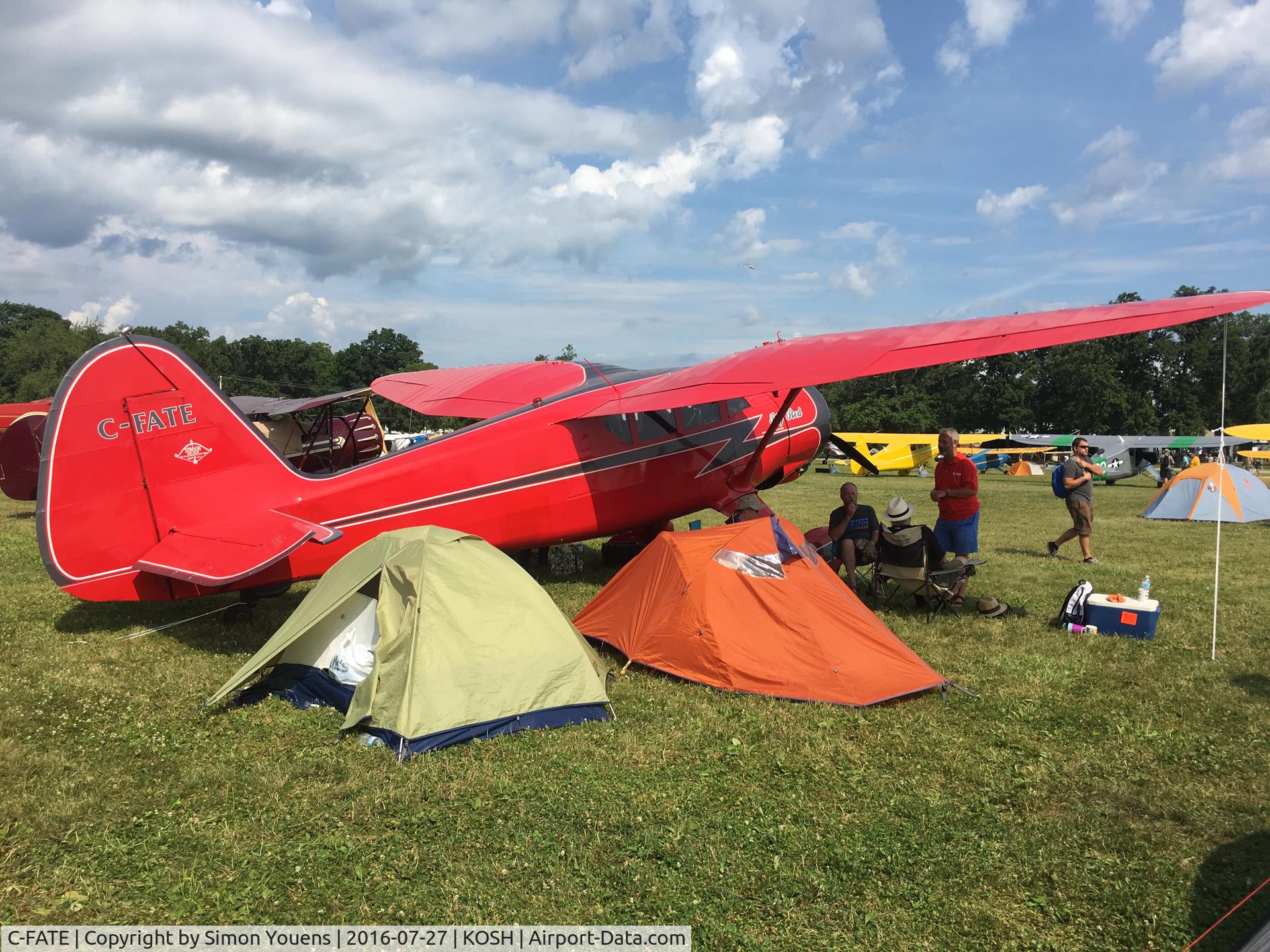 C-FATE, 1944 Stinson V77 Reliant C/N 77-291, Oshkosh 2016