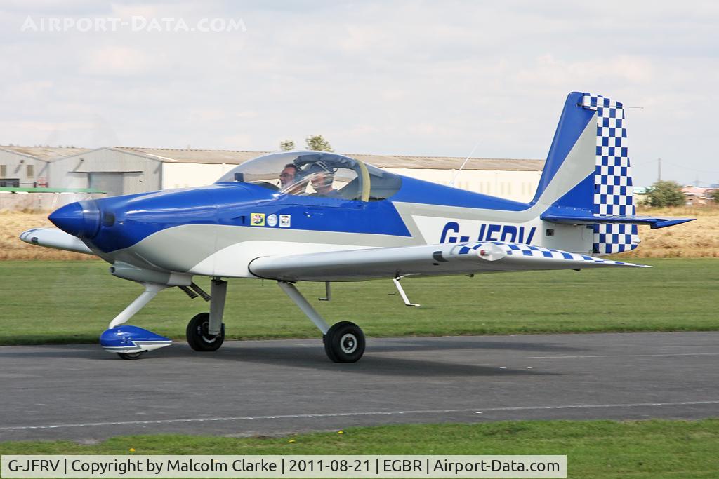 G-JFRV, 2004 Vans RV-7A C/N PFA 323-13851, Vans RV-7A at The Real Aeroplane Company's Summer Madness Fly-In, Breighton Airfield, August 21st 2011.