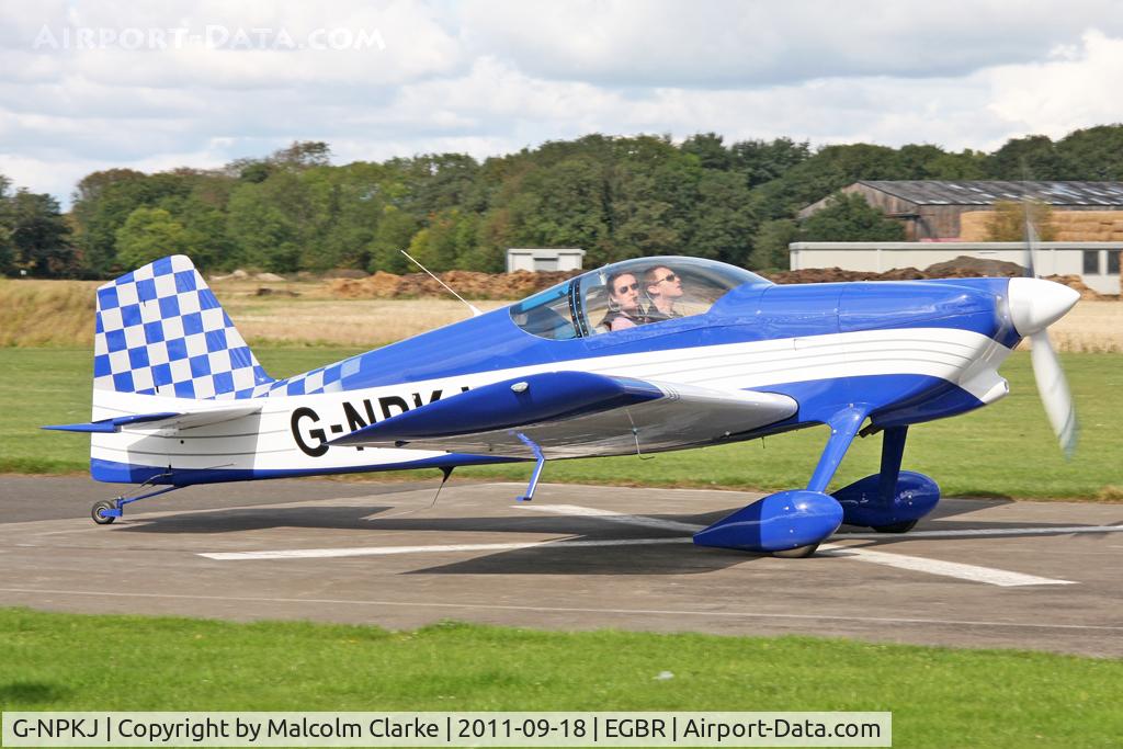 G-NPKJ, 1998 Vans RV-6 C/N PFA 181-13138, Vans RV-6 at The Real Aeroplane Company's Helicopter Fly-In, September 18th 2011.