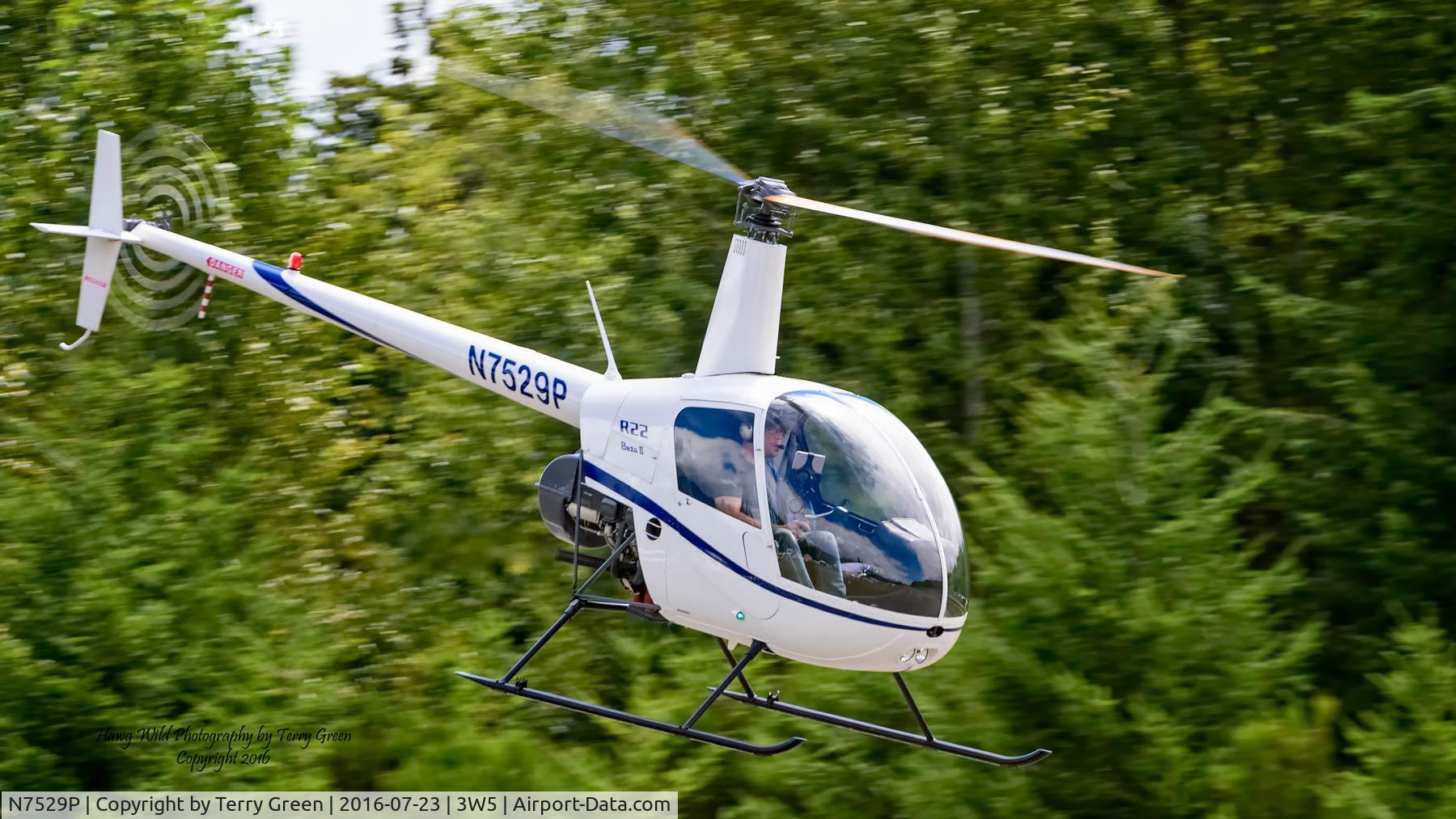 N7529P, 2004 Robinson R22 BETA C/N 3618, 2016 North Cascades Vintage Aircraft Museum Fly-In