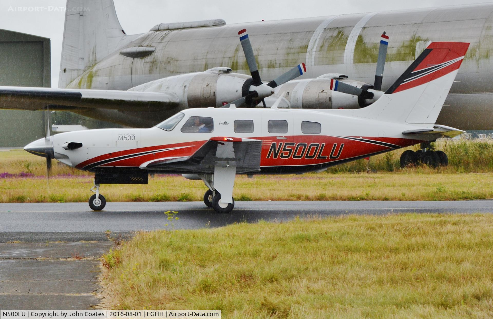 N500LU, 2015 Piper PA 46-500TP Malibu Meridian M600 C/N 4697605, Arriving from Italy