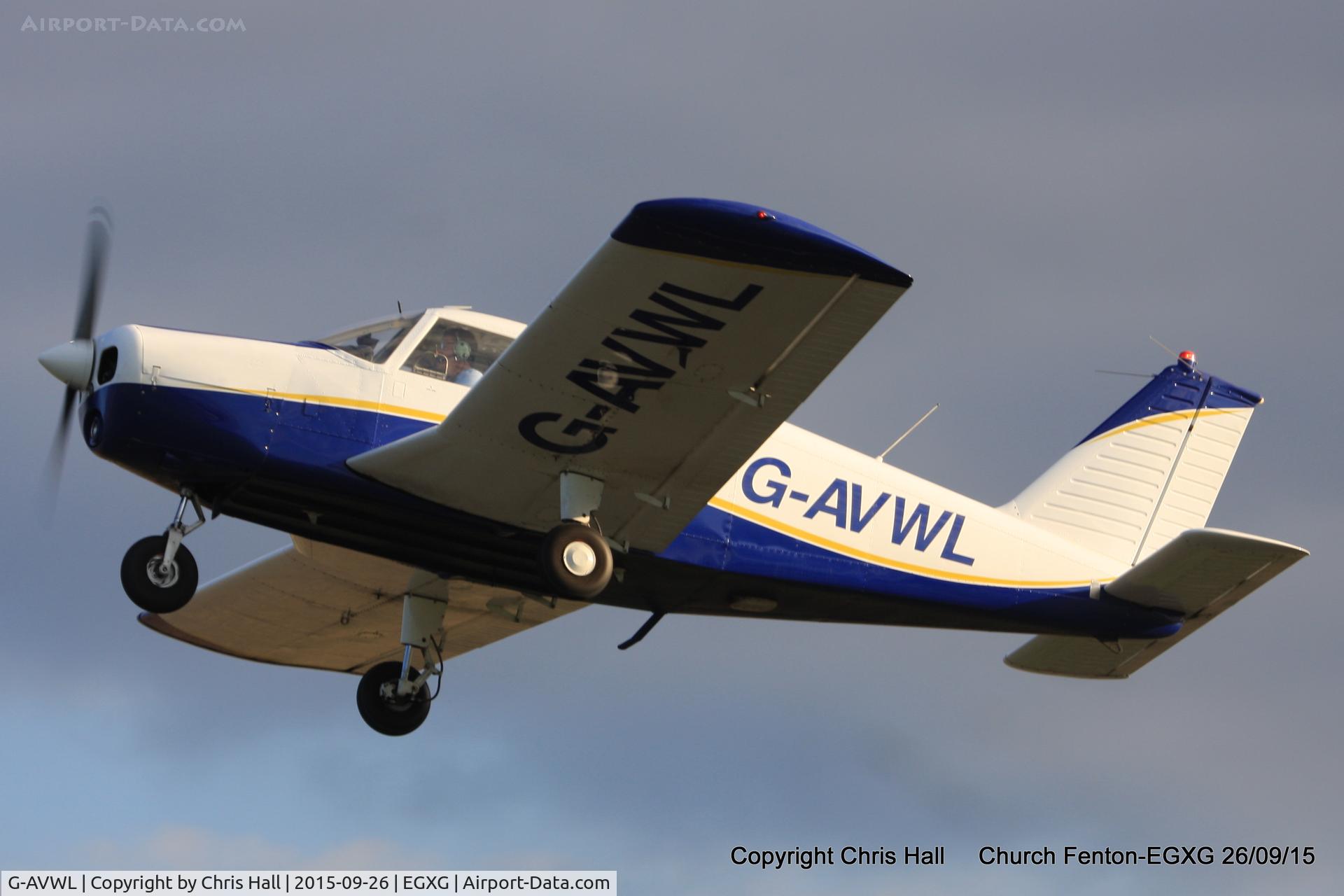 G-AVWL, 1967 Piper PA-28-140 Cherokee C/N 28-24000, at the Yorkshire Airshow