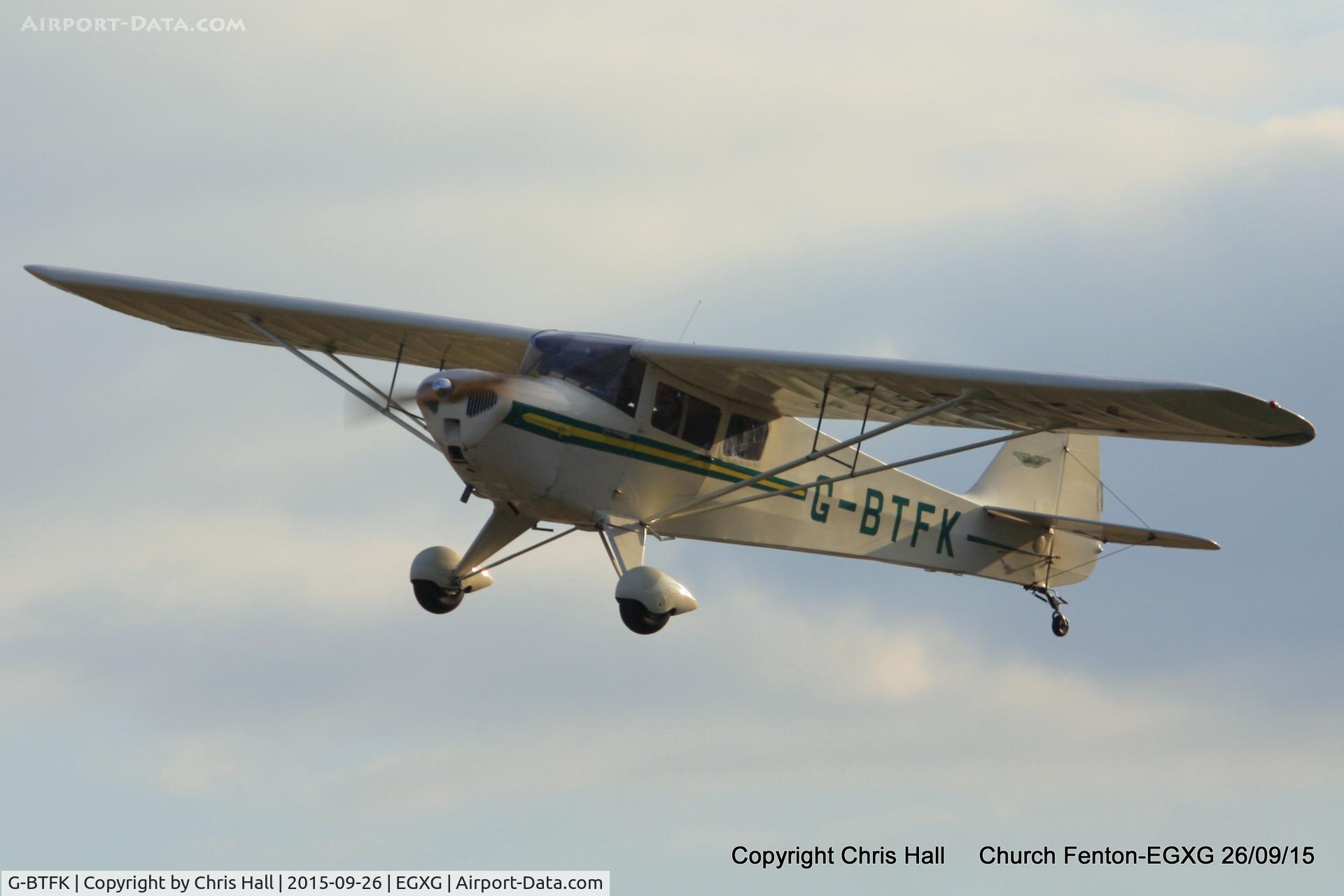G-BTFK, 1947 Taylorcraft BC-12D Twosome C/N 10540, at the Yorkshire Airshow