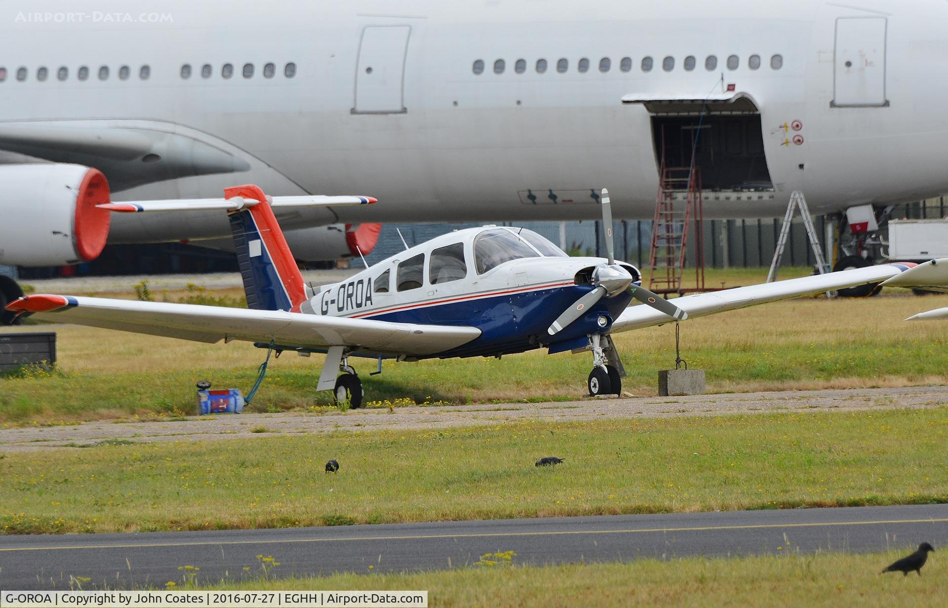 G-OROA, 1980 Piper PA-28RT-201T Arrow IV C/N 28R8031016, ex 9H-SNT at Airtime