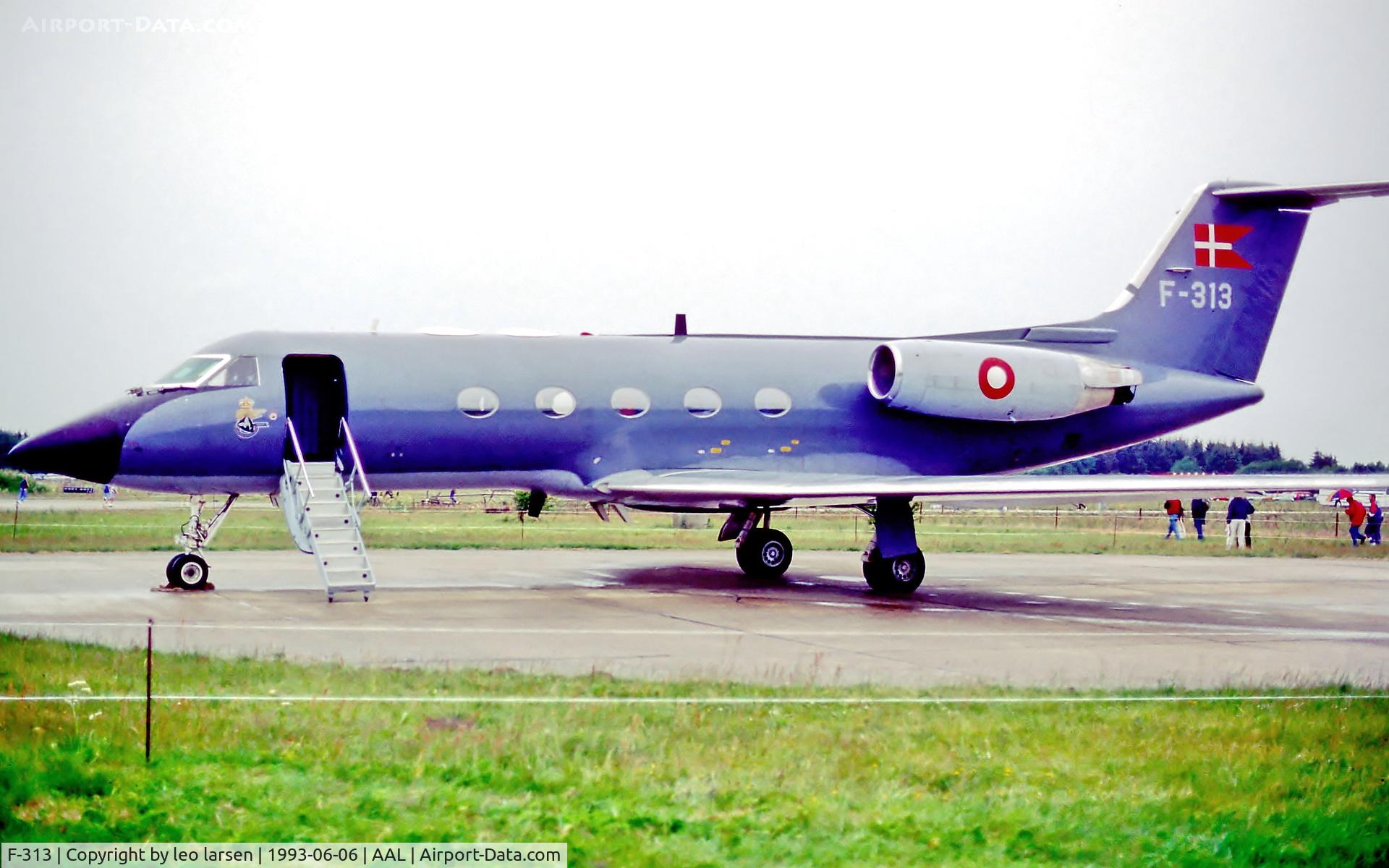F-313, 1981 Gulfstream American G-1159A Gulfstream III Gulfstream III C/N 313, AAlborg RDAF open house 6.6.93