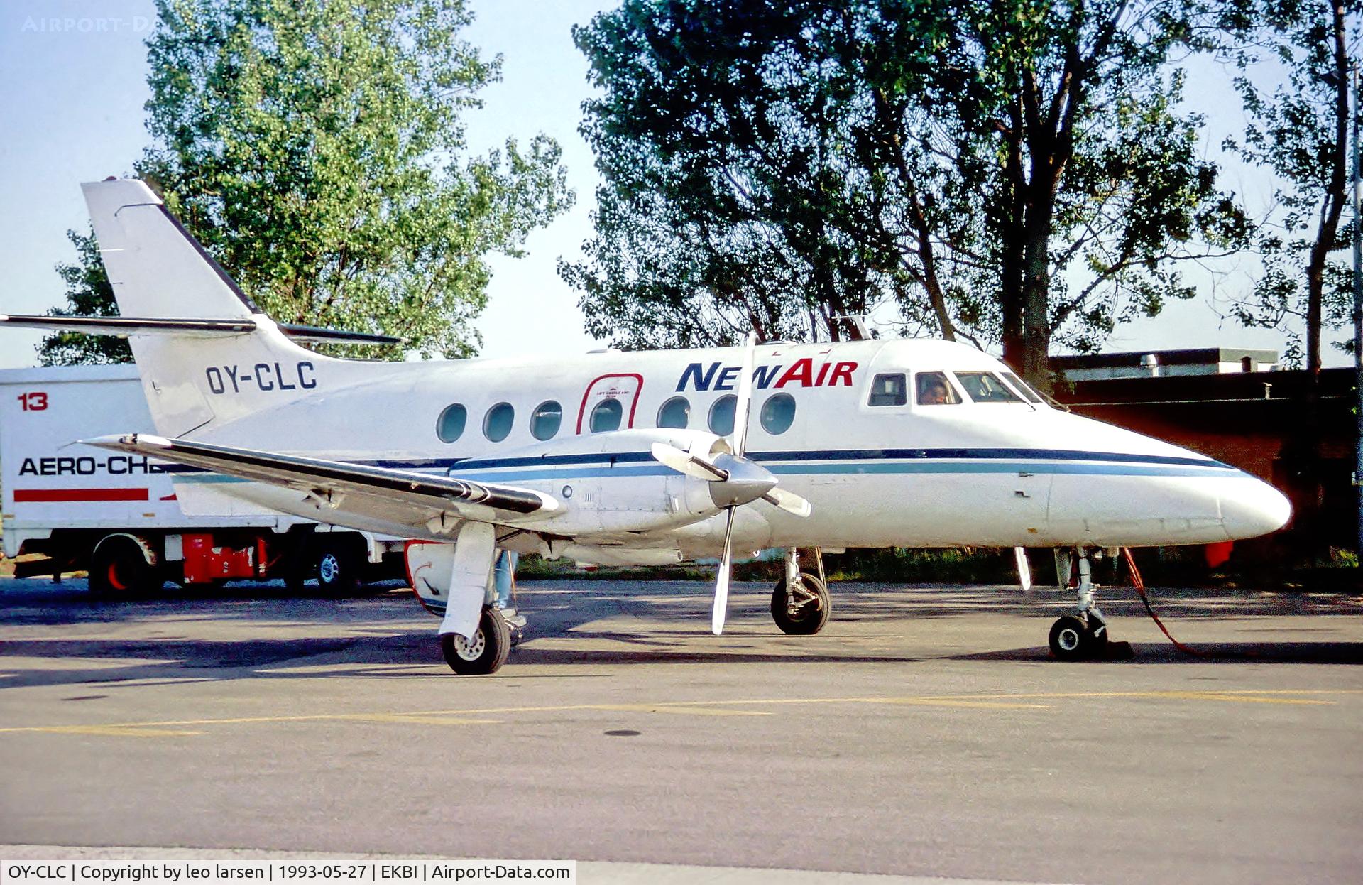 OY-CLC, 1982 British Aerospace BAe-3101 Jetstream 31 C/N 604, Billund 27.5.93