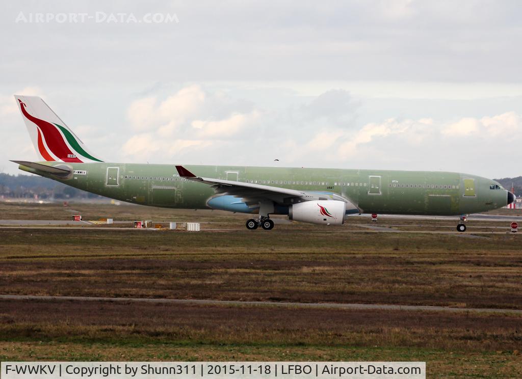 F-WWKV, 2015 Airbus A330-343 C/N 1687, C/n 1687 - For SriLankan Airlines