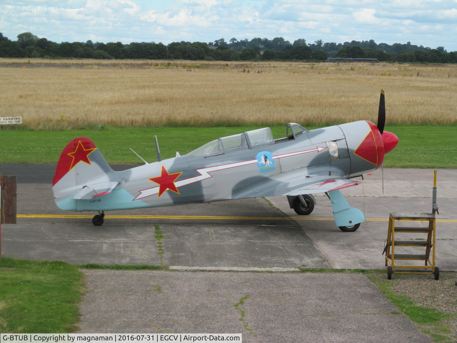 G-BTUB, 1956 Let C-11 (Yak-11) C/N 172623, Best plane by far at sleap today
