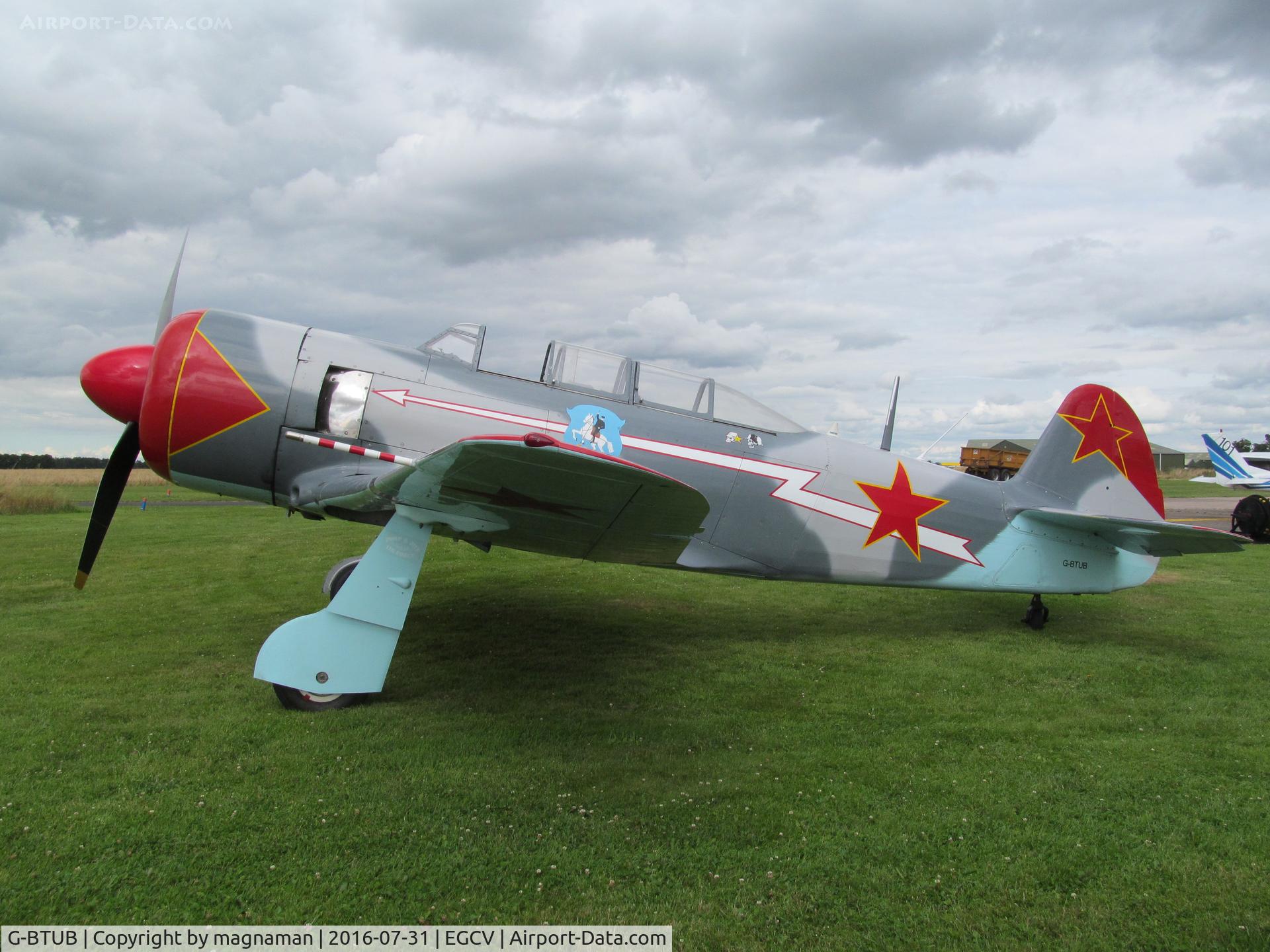 G-BTUB, 1956 Let C-11 (Yak-11) C/N 172623, good to get close to this let/yak