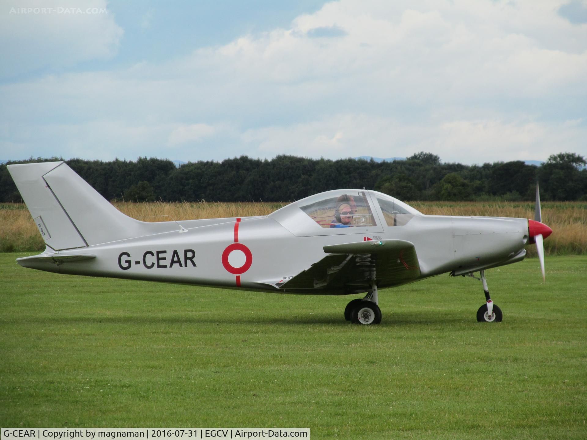 G-CEAR, 2007 Alpi Aviation Pioneer 300 C/N PFA 330-14511, leaving for a flight