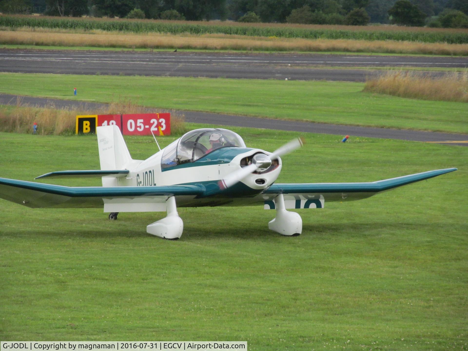 G-JODL, 1960 SAN Jodel DR-1050M Excellence C/N 99, in parking area