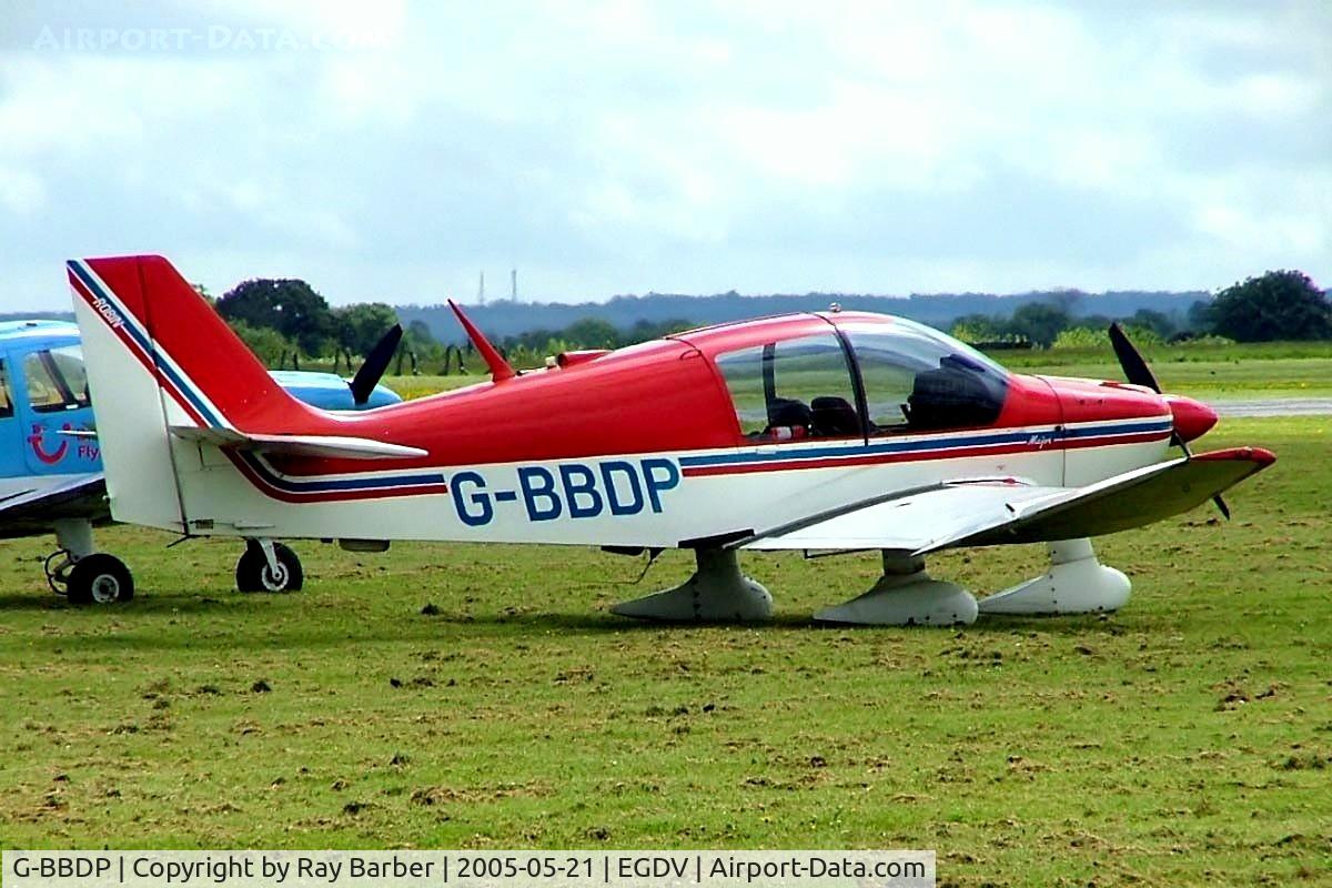 G-BBDP, 1973 Robin DR-400-160 Chevalier C/N 853, Robin DR.400/160 Major [853] Hullavington~G 21/05/2005