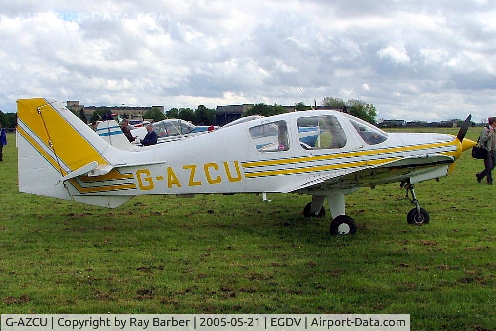 G-AZCU, 1970 Beagle B-121 Pup Series 1 (Pup 100) C/N B121-162, Beagle B.121 Pup 100 [B121-162] Hullavington~G 21/05/2005