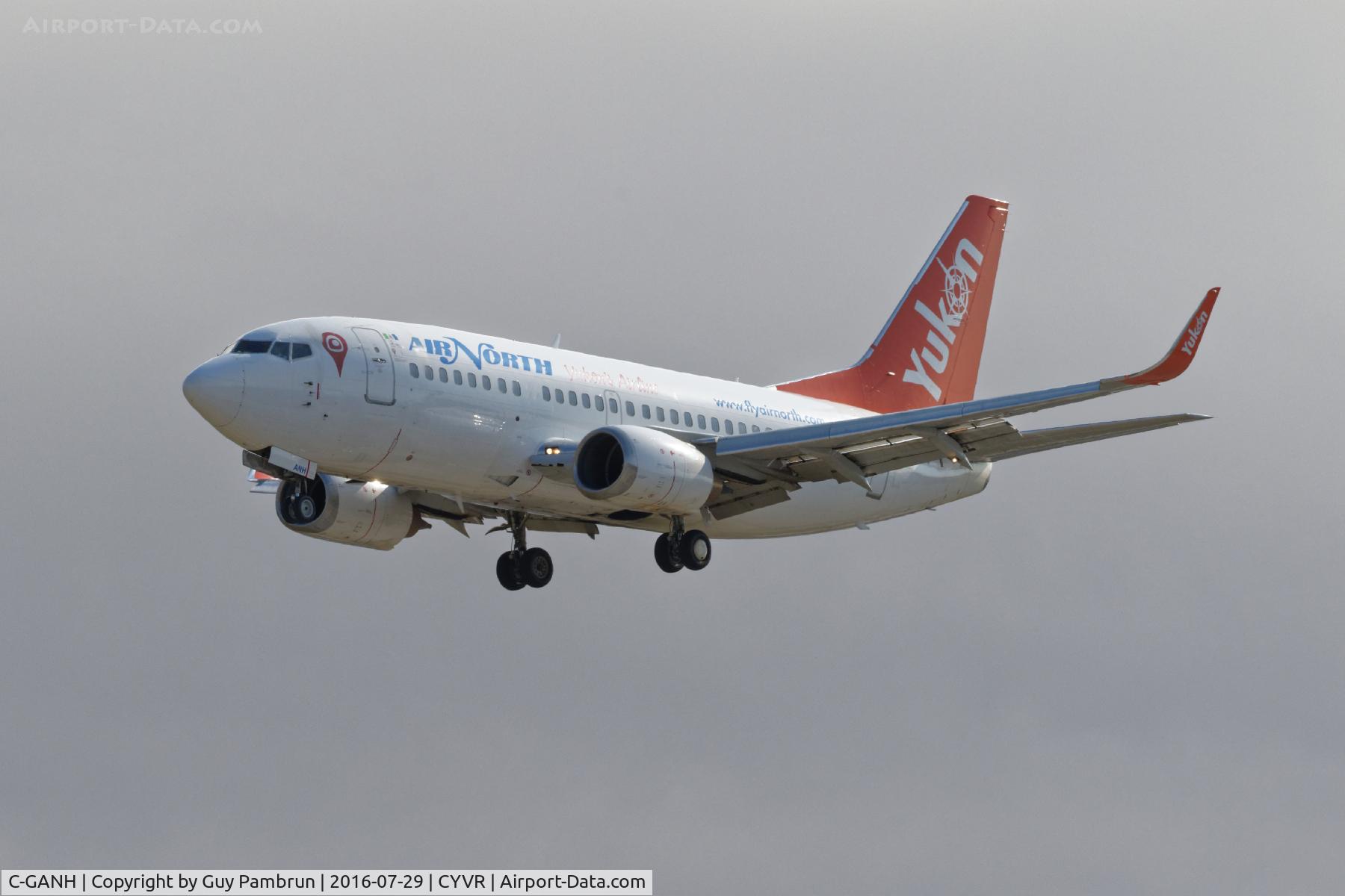 C-GANH, 1993 Boeing 737-505 C/N 27153, Landing