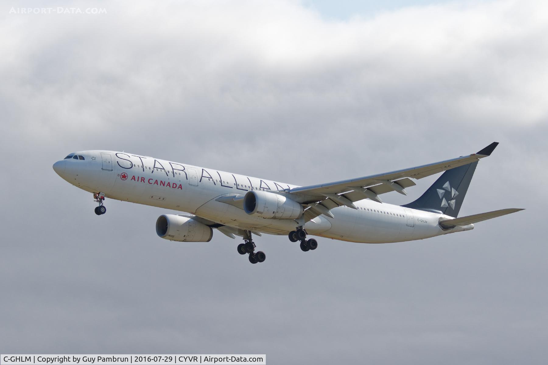 C-GHLM, 2001 Airbus A330-343 C/N 0419, Landing
