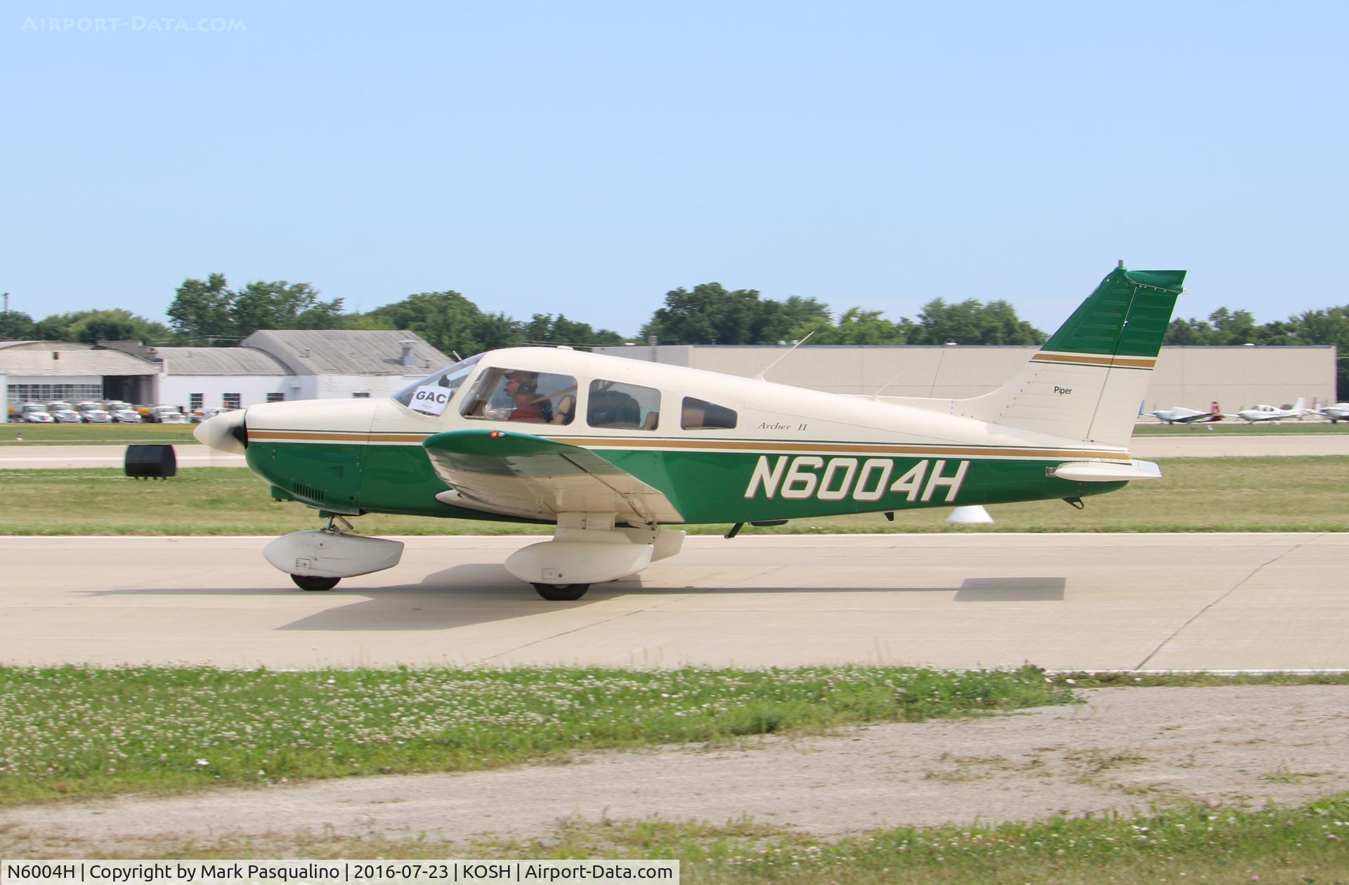 N6004H, Piper PA-28-181 C/N 28-7890199, Piper PA-28-181