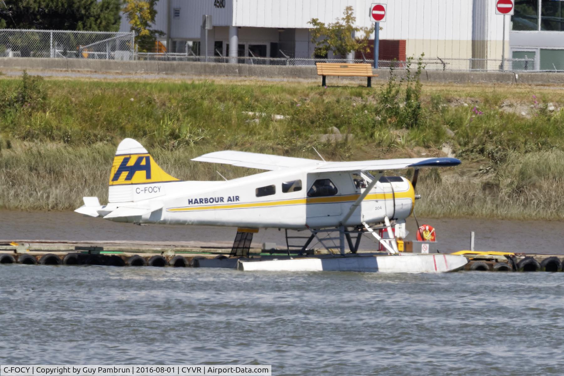 C-FOCY, 1950 De Havilland Canada DHC-2 Beaver Mk.1 C/N 79, At YVR harbour