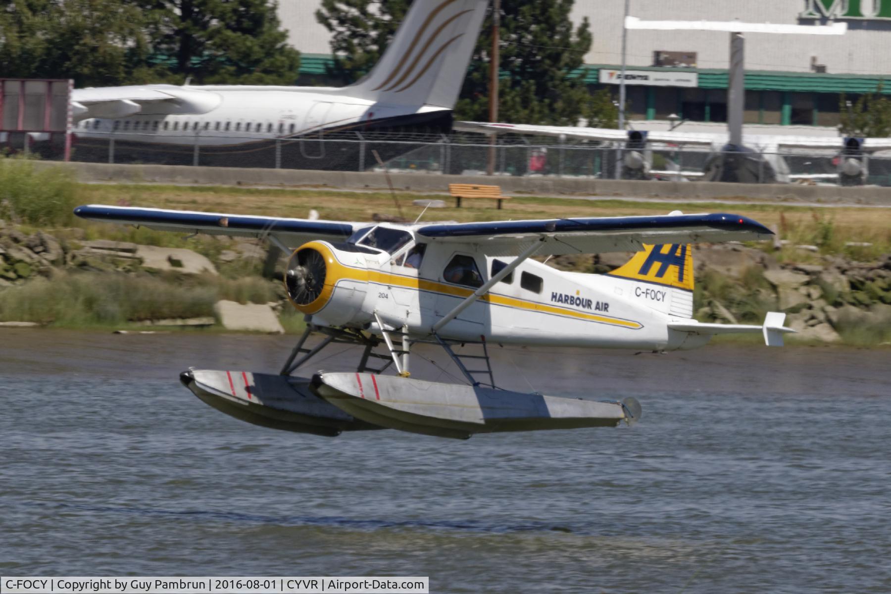 C-FOCY, 1950 De Havilland Canada DHC-2 Beaver Mk.1 C/N 79, At YVR harbour