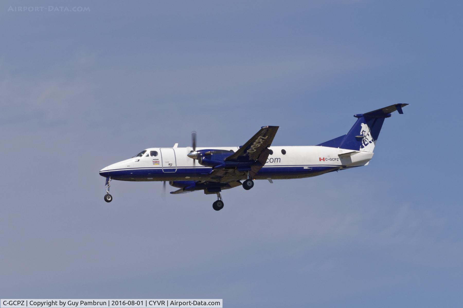 C-GCPZ, 1987 Beech 1900C C/N UB-71, Landing