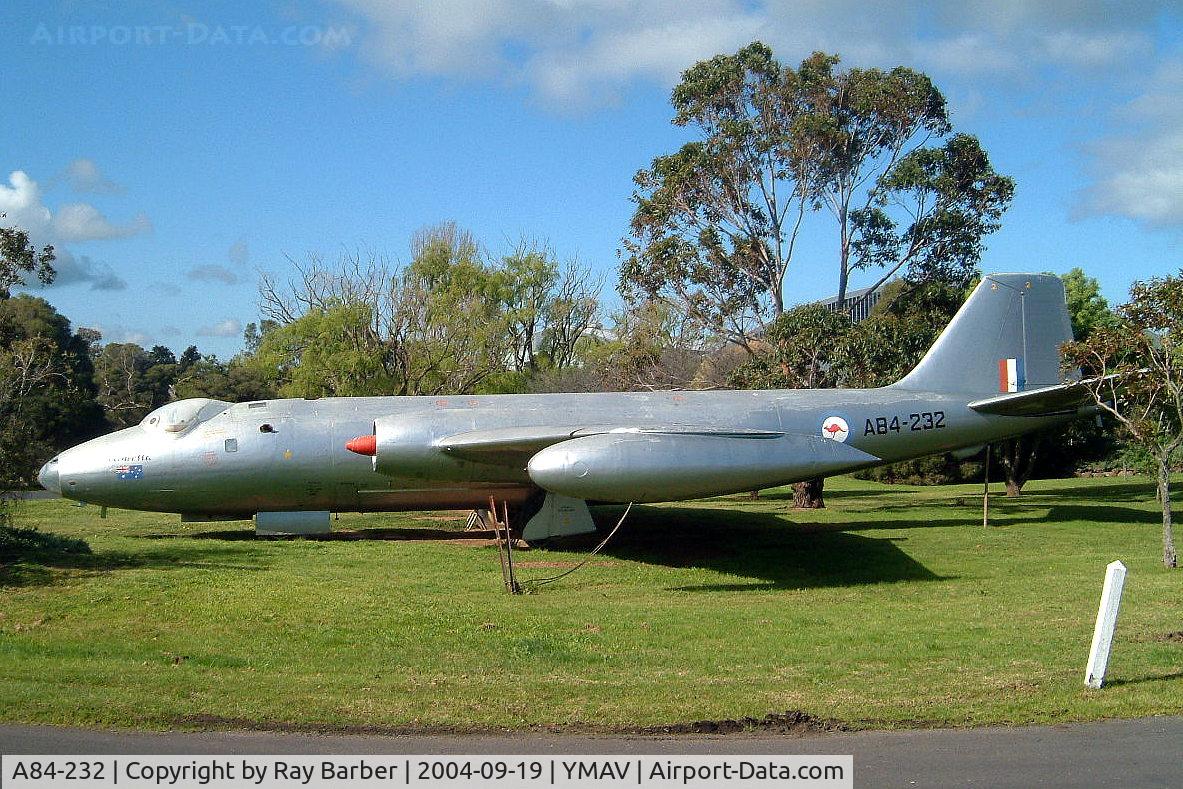 A84-232, 1956 English Electric Canberra B.20 C/N 32, English Electric Canberra Mk.20 [32] (Ex Royal Australian Air Force) Avalon~VH 19/09/2004