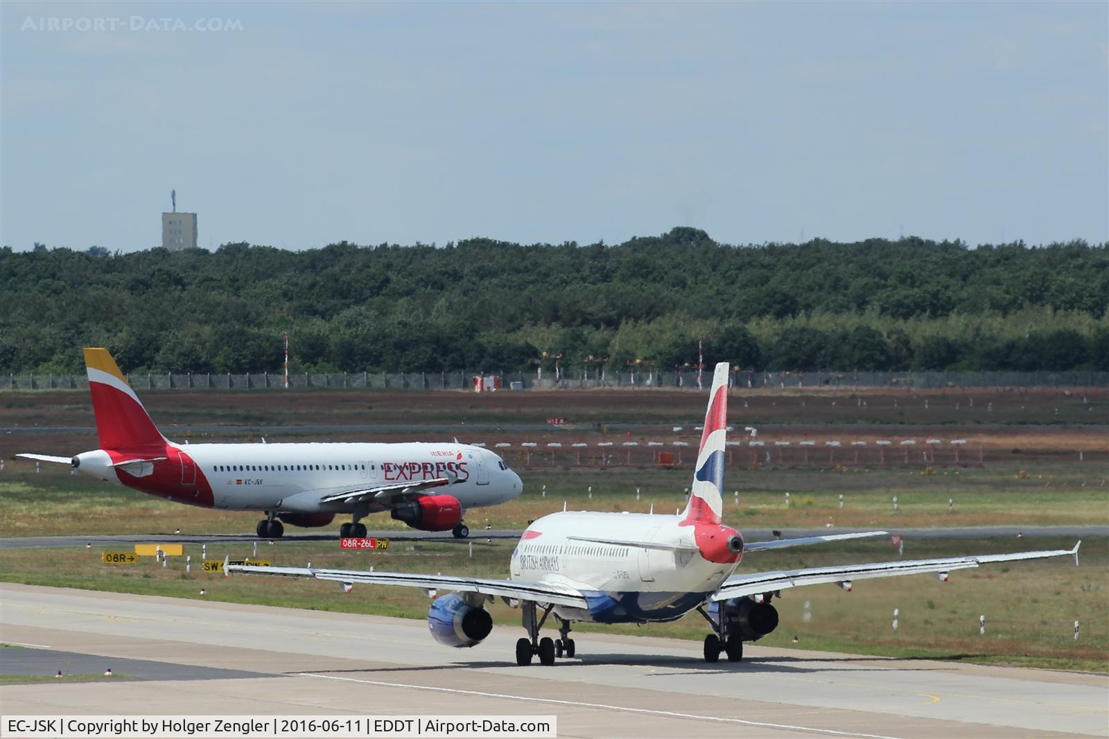 EC-JSK, 2006 Airbus A320-214 C/N 2807, TXL waving good bye tour no.4 since 2011
