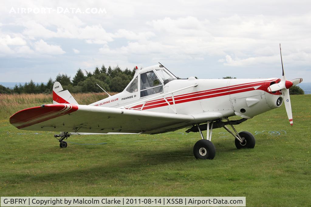G-BFRY, 1974 Piper PA-25-260 Pawnee C/N 25-7405789, Piper PA-25-260 Pawnee at The Yorkshire Gliding Club, Sutton Bank, August 14th 2011.