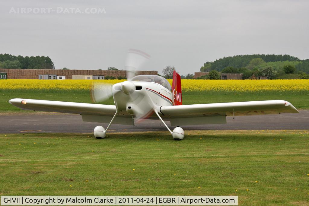 G-IVII, 2004 Vans RV-7 C/N PFA 323-14222, Vans RV-7 at Breighton Airfield, UK in April 2011.