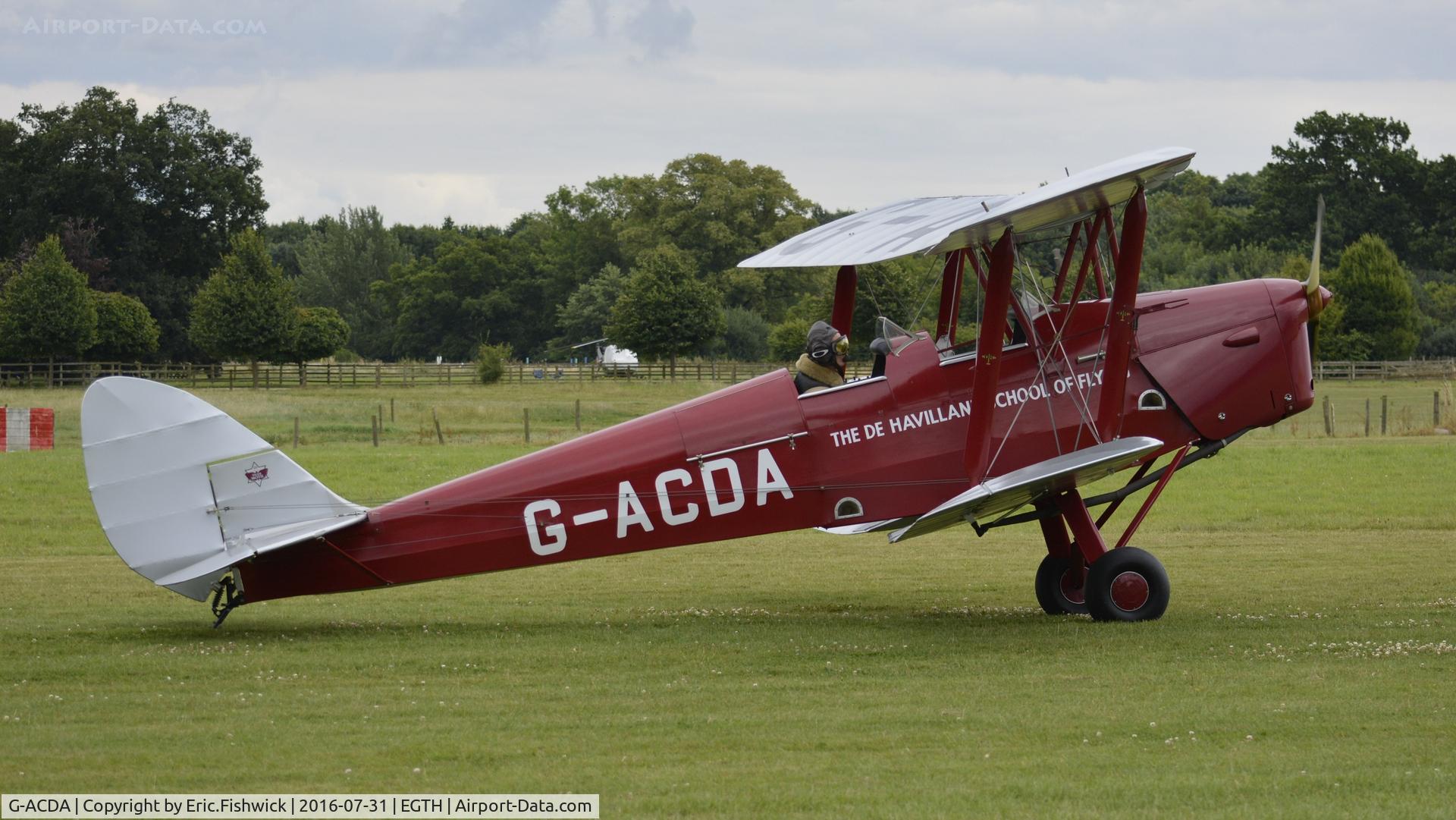 G-ACDA, 1934 De Havilland DH-82A Tiger Moth II C/N 3175, 2. G-ACDA at 'A Gathering of Moths,' Old Warden Aerodrome, Beds.