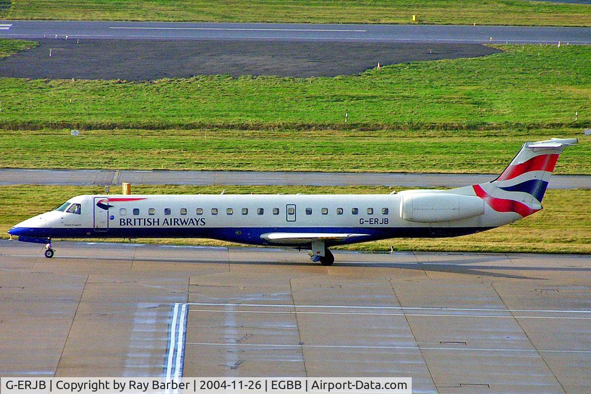 G-ERJB, 2000 Embraer EMB-145EP (ERJ-145EP) C/N 145237, Embraer ERJ-145EP [145237] (British Airways/CitiExpress) Birmingham Int'l~G 26/11/2004