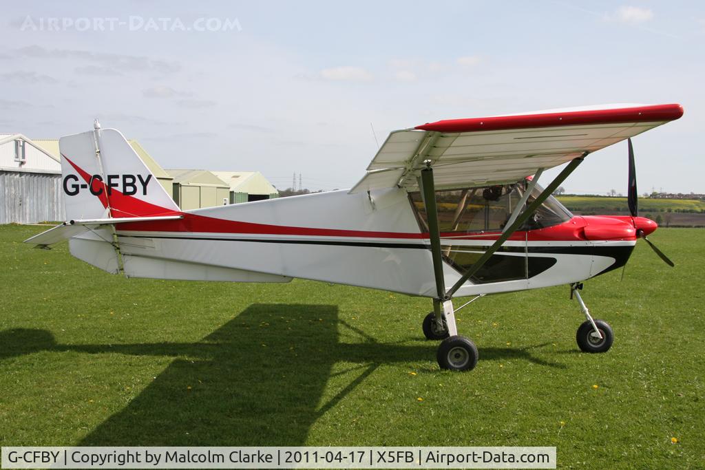 G-CFBY, 2008 Skyranger Swift 912S(1) C/N BMAA/HB/562, Skyranger Swift 912S(1) at Fishburn Airfield, April 17th 2011.