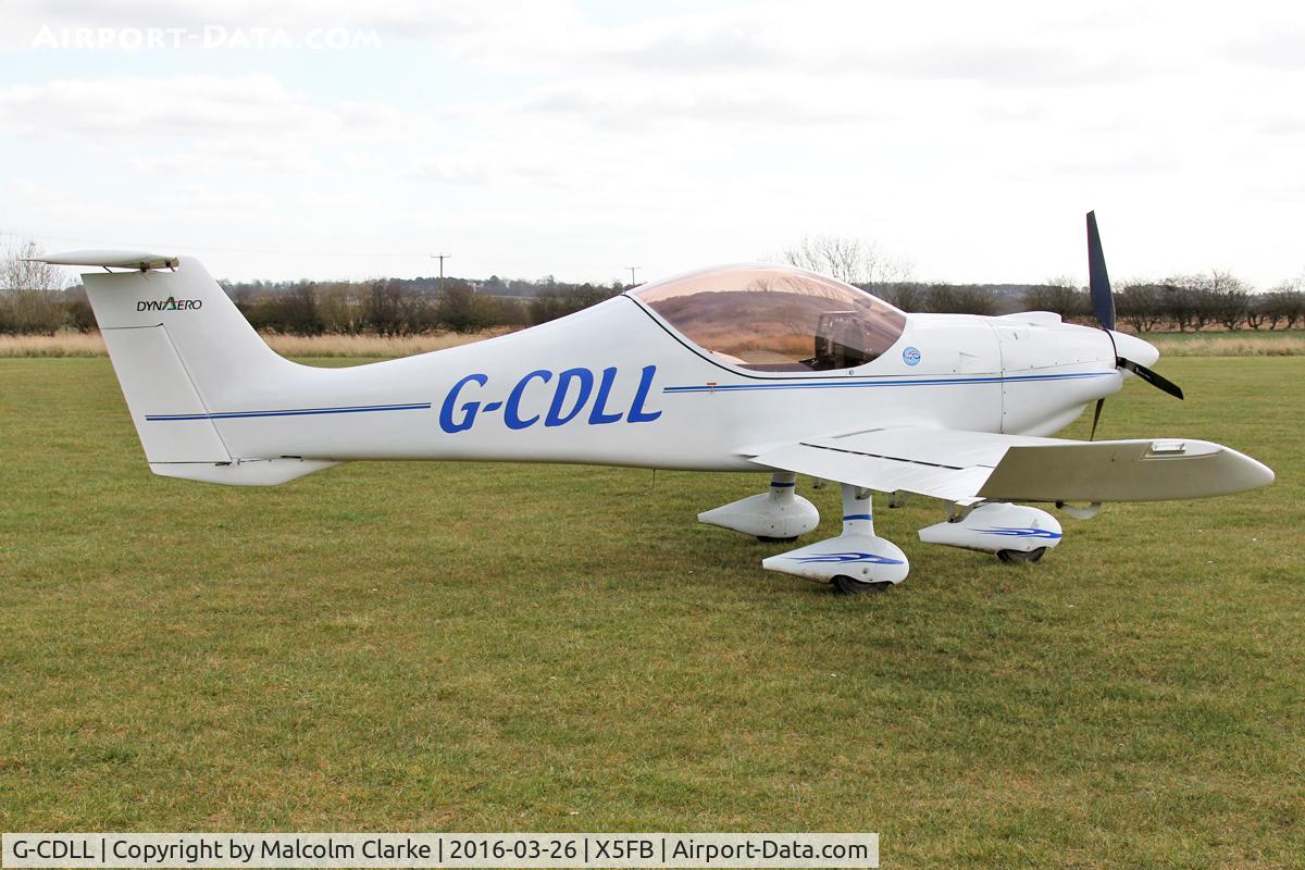 G-CDLL, 2005 Dyn'Aero MCR-01 ULC Banbi C/N PFA 301B-14348, Dyn'Aero MCR-01 ULC at Fishburn Airfield, March 26th 2016.