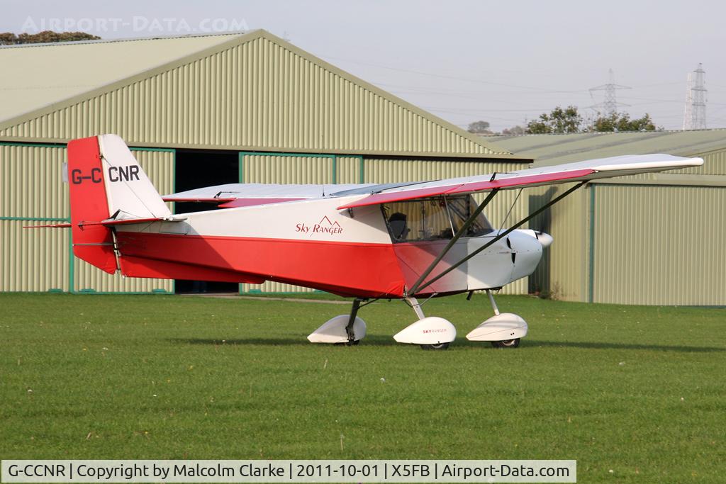 G-CCNR, 2004 Best Off Skyranger 912(2) C/N BMAA/HB/315, Best Off Skyranger 912(2) at Fishburn Airfield, October 1st 2011.