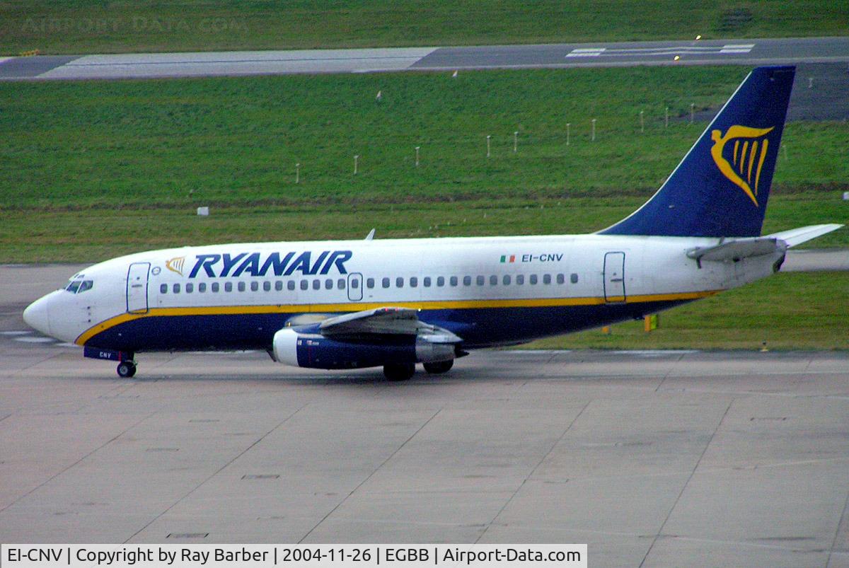 EI-CNV, 1981 Boeing 737-230 C/N 22128, Boeing 737-230 [22128] (Ryanair) Birmingham Int'l~G 26/11/2004