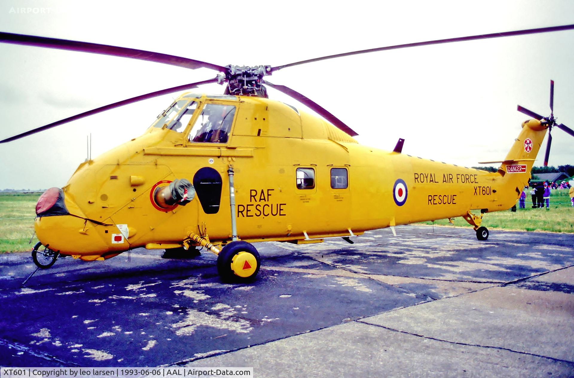 XT601, 1966 Westland Wessex HC.2 C/N WA528, Aalborg AB Denmark RDAF open house 6.6.93