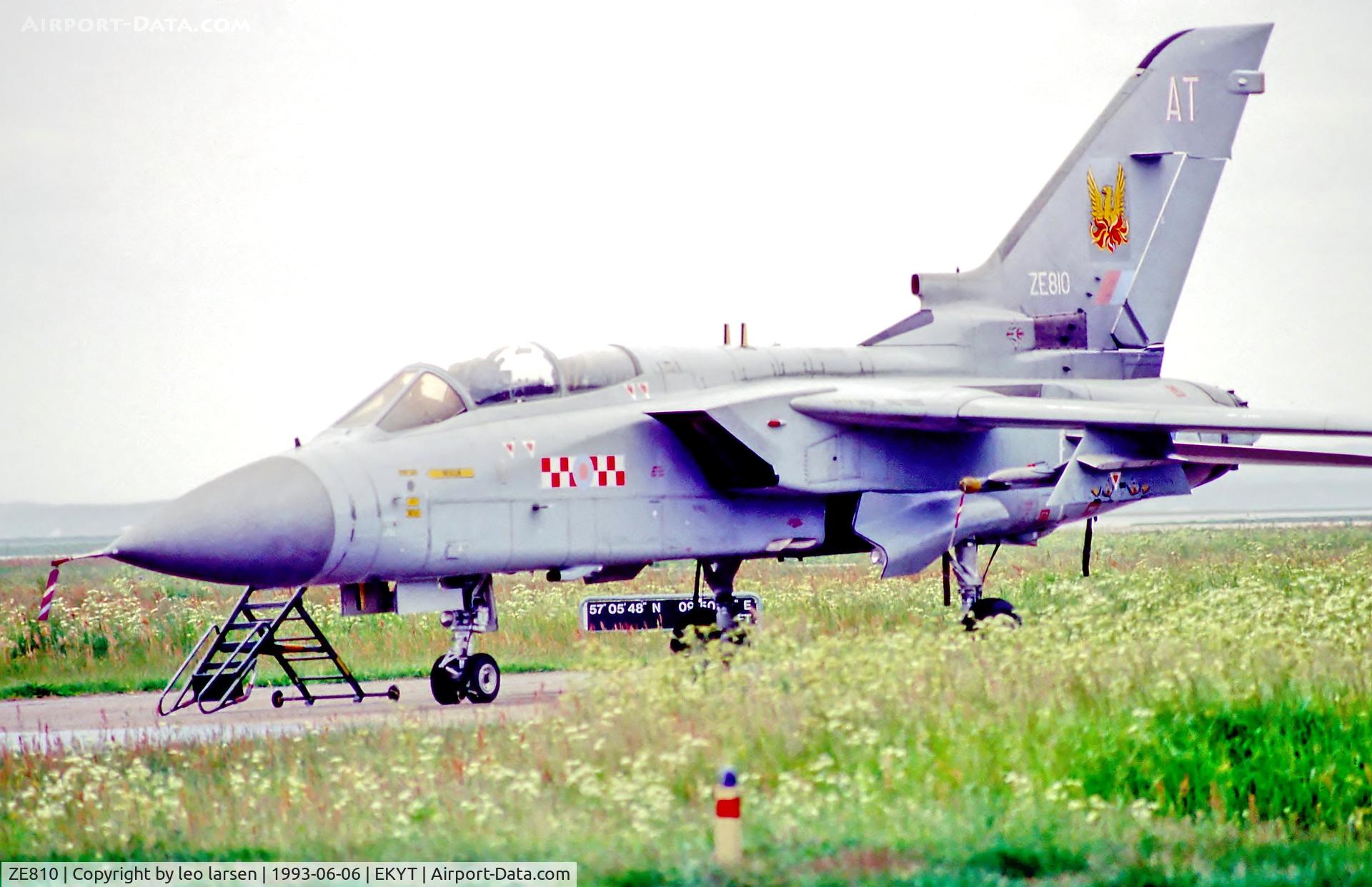 ZE810, 1988 Panavia Tornado F.3 C/N 3324, Aalborg AB Denmark,RDAF open house 6.6.93