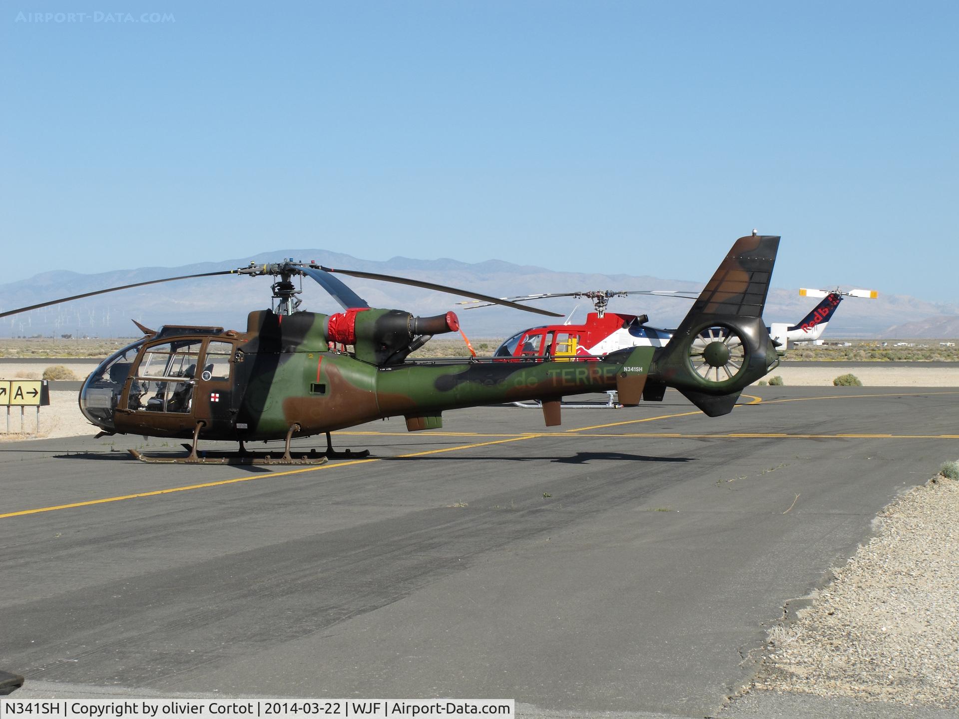 N341SH, 1977 Sud Aviation (Aérospatiale) SA-341F2 Gazelle C/N 1594, Ex French army