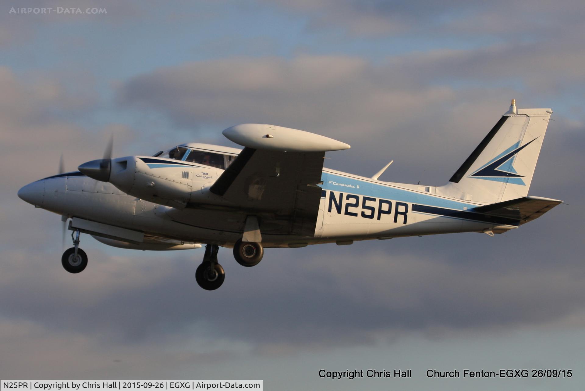 N25PR, 1967 Piper PA-30 Twin Comanche Twin Comanche C/N 30-1511, at the Yorkshire Airshow