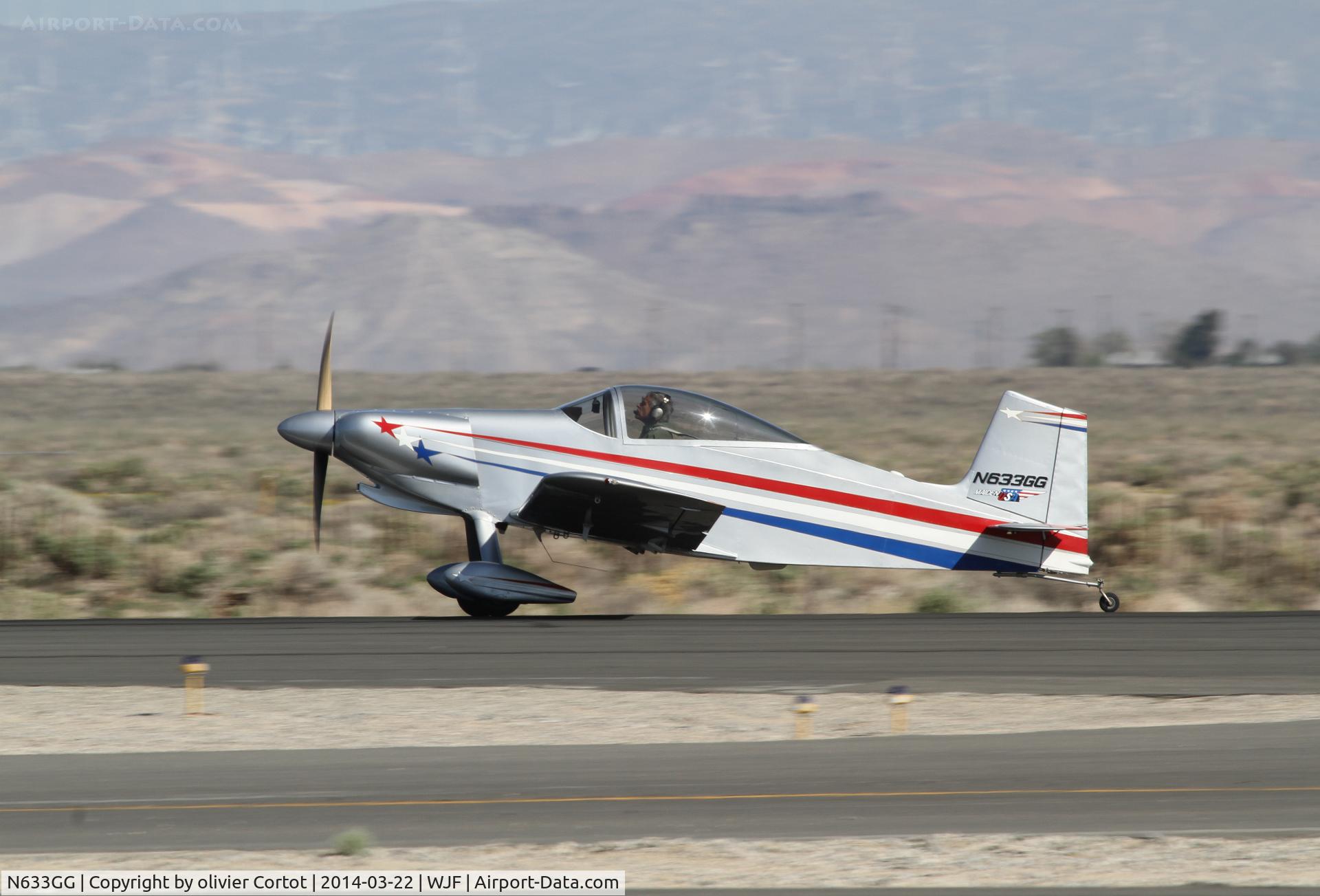 N633GG, 1985 Thorp T-18 Tiger C/N 1098, LA county airshow