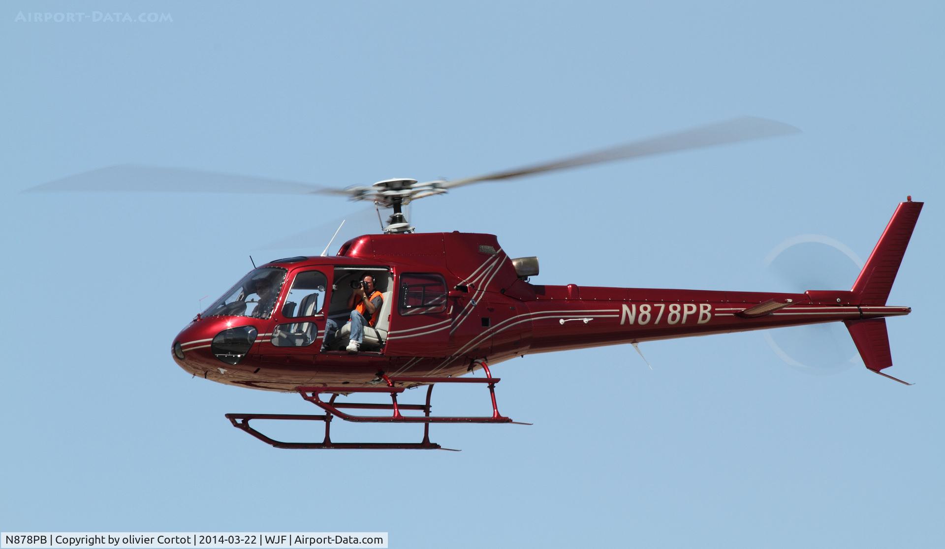N878PB, Aerospatiale AS-350B Ecureuil C/N 1725, LA county airshow
