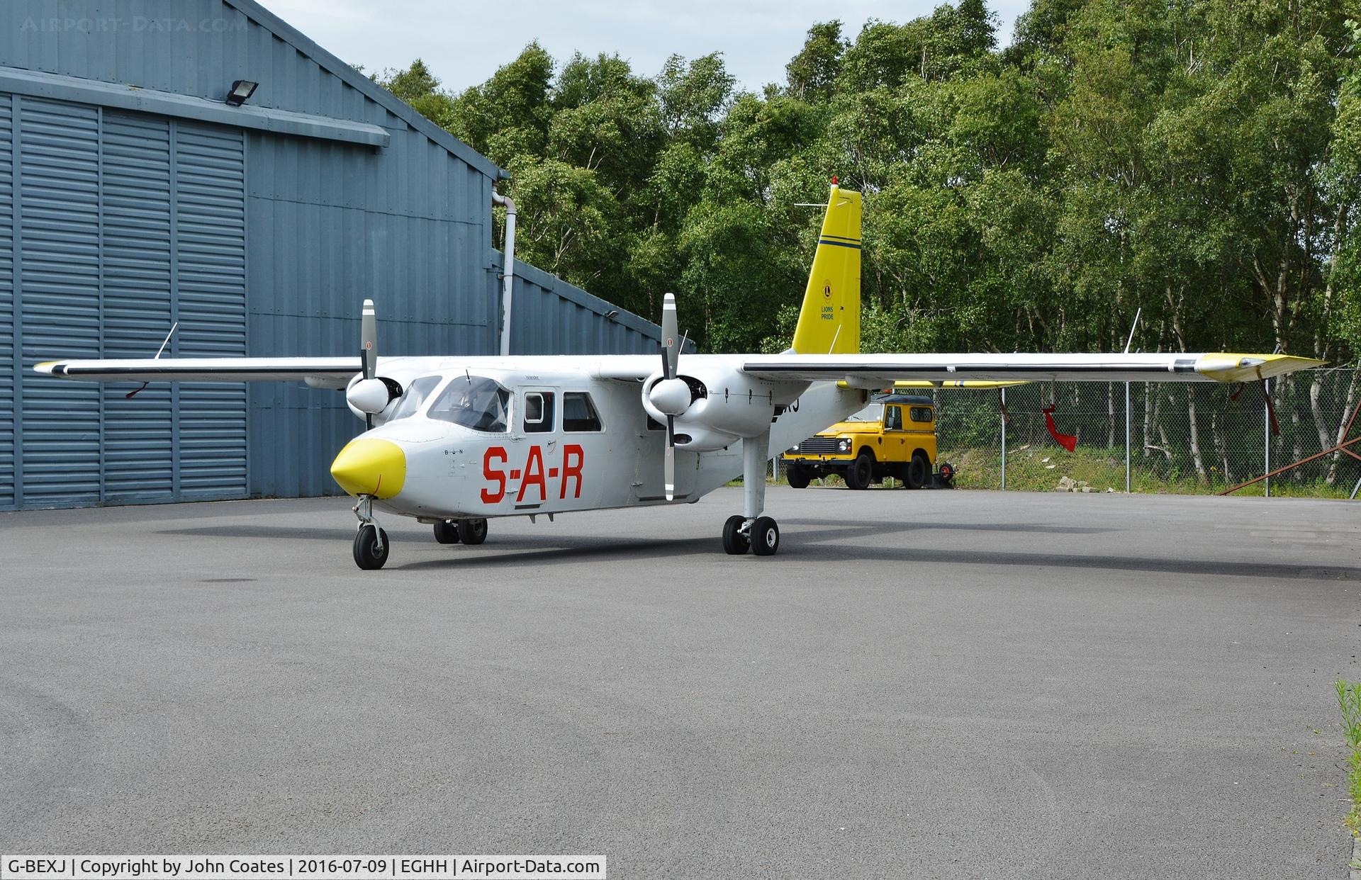 G-BEXJ, 1979 Britten-Norman BN-2A-26 Islander C/N 2020, Guernsey Search and Rescue