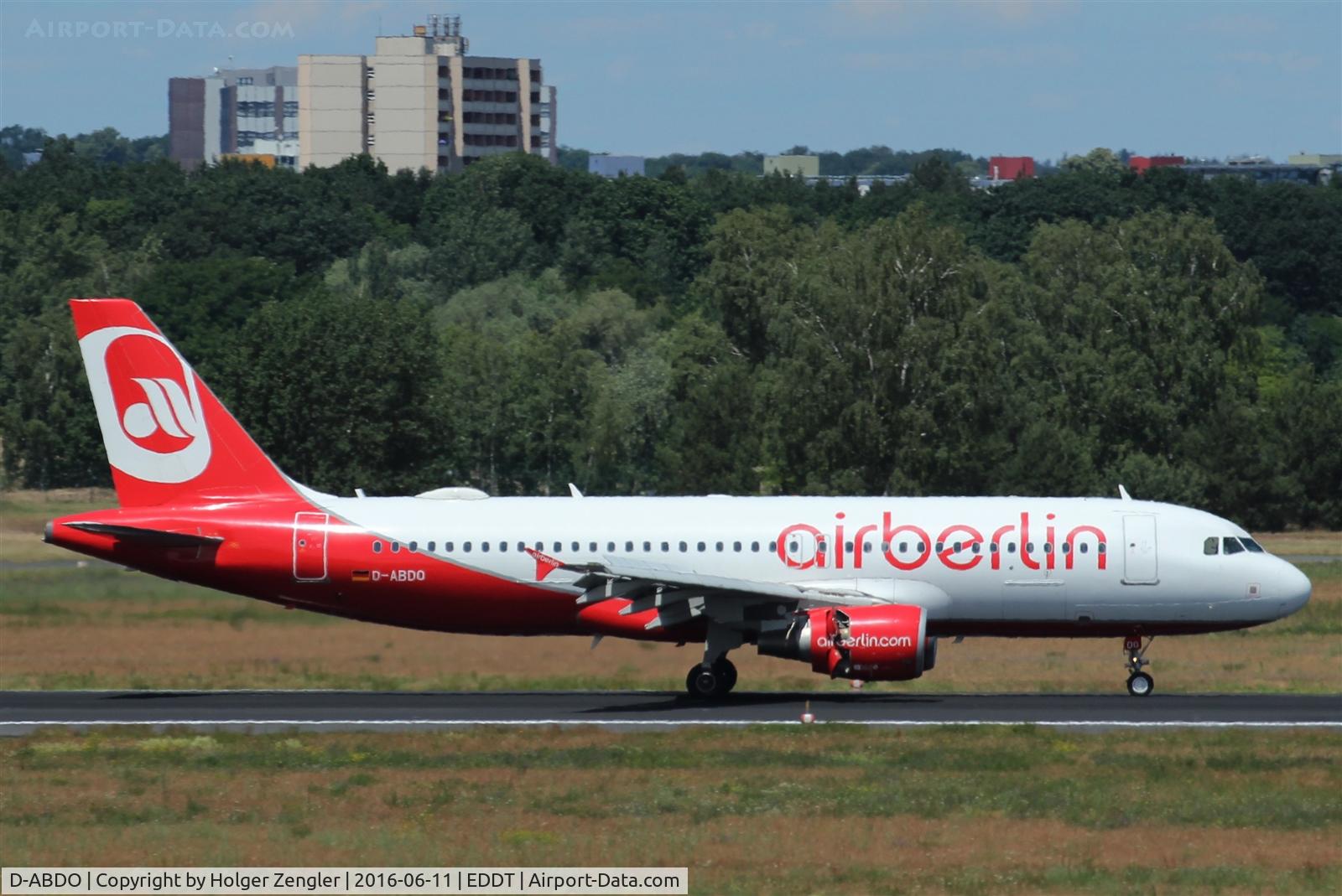 D-ABDO, 2007 Airbus A320-214 C/N 3055, TXL waving good bye tour no.4 since 2011